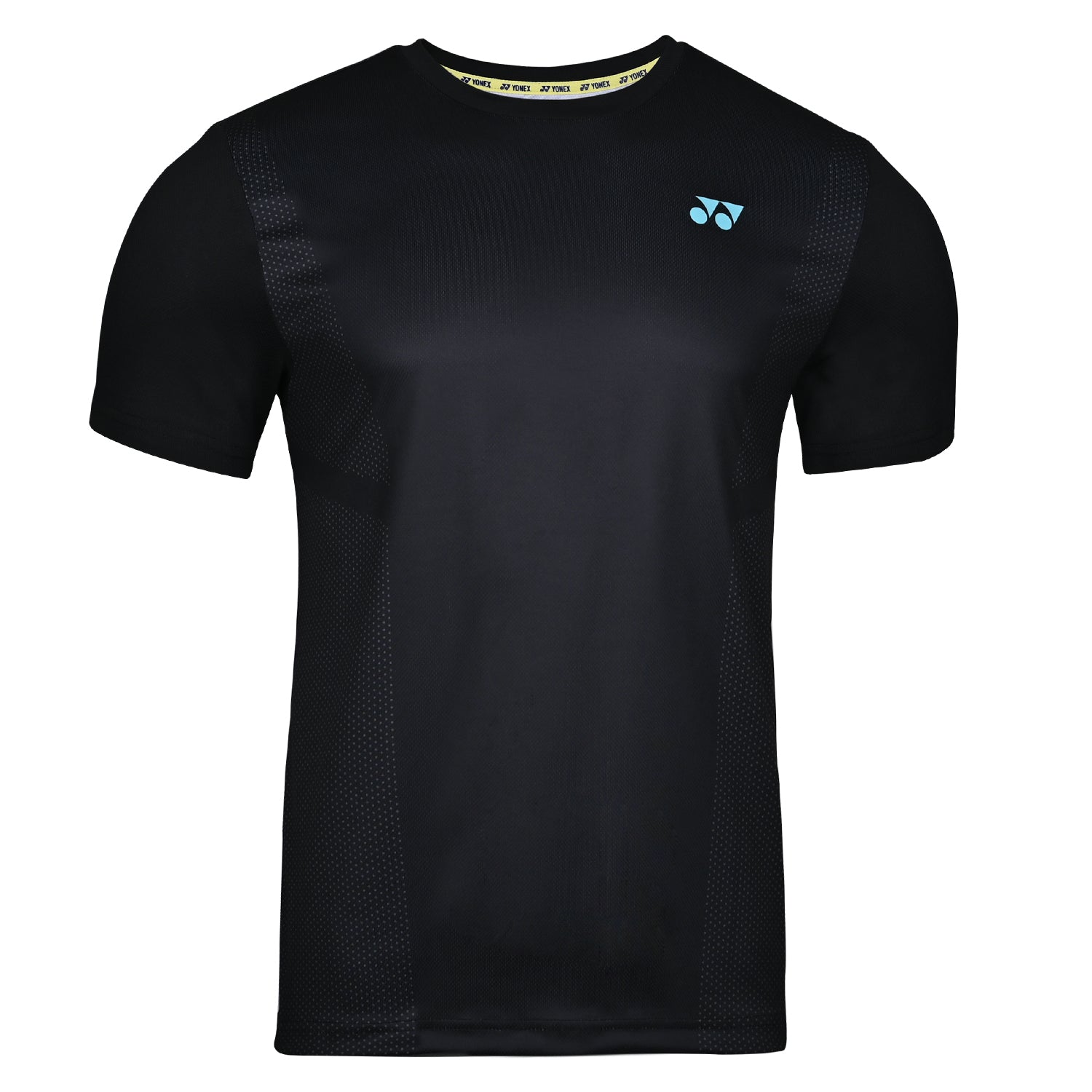 Yonex 2680 Junior Round Neck T-Shirt Apparel Jet Black