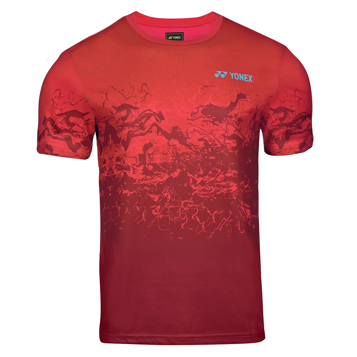Yonex 2830 Mens Round Neck T-Shirt Apparel Jalapeno Red