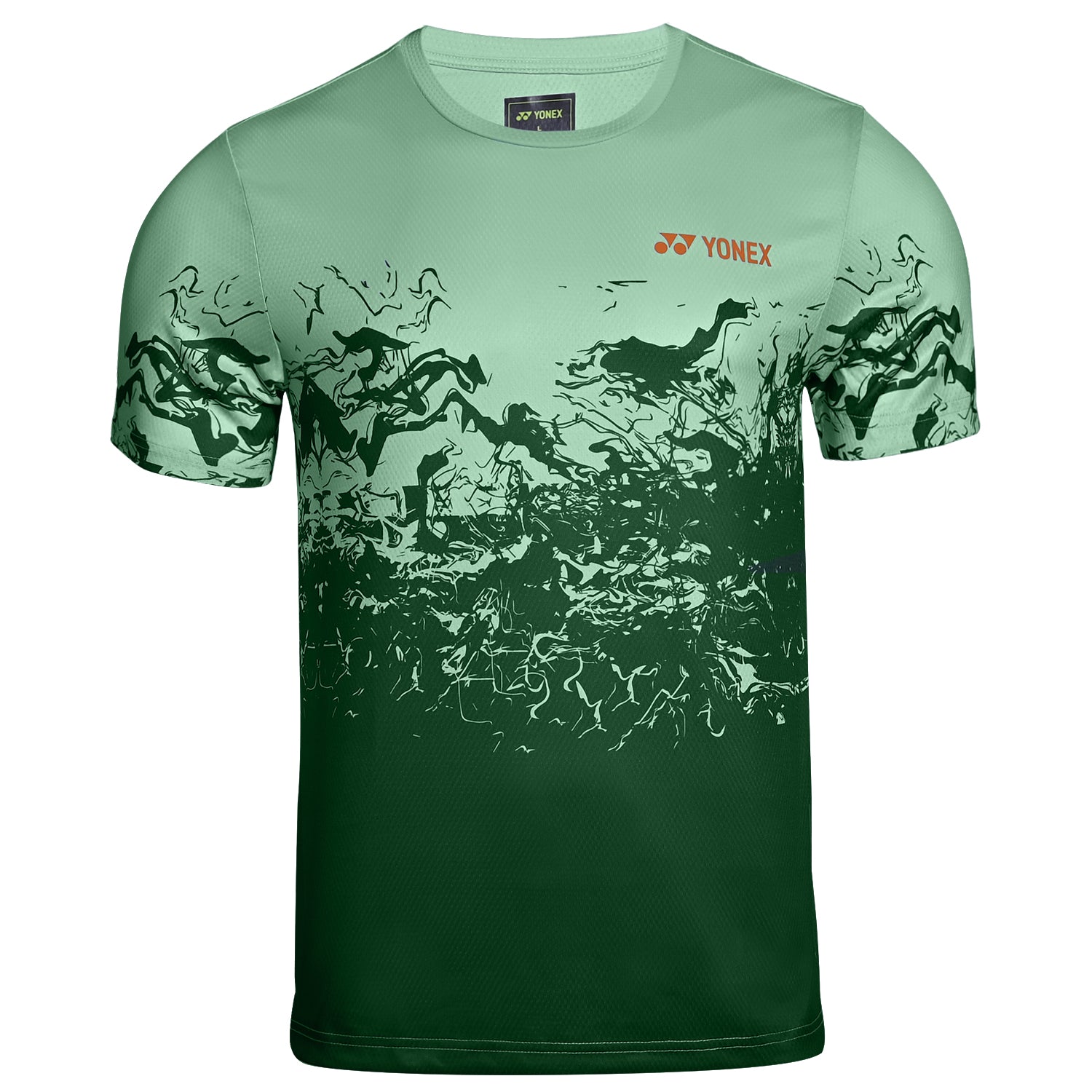 Yonex 2830 Mens Round Neck T-Shirt Apparel Birds Egg Green