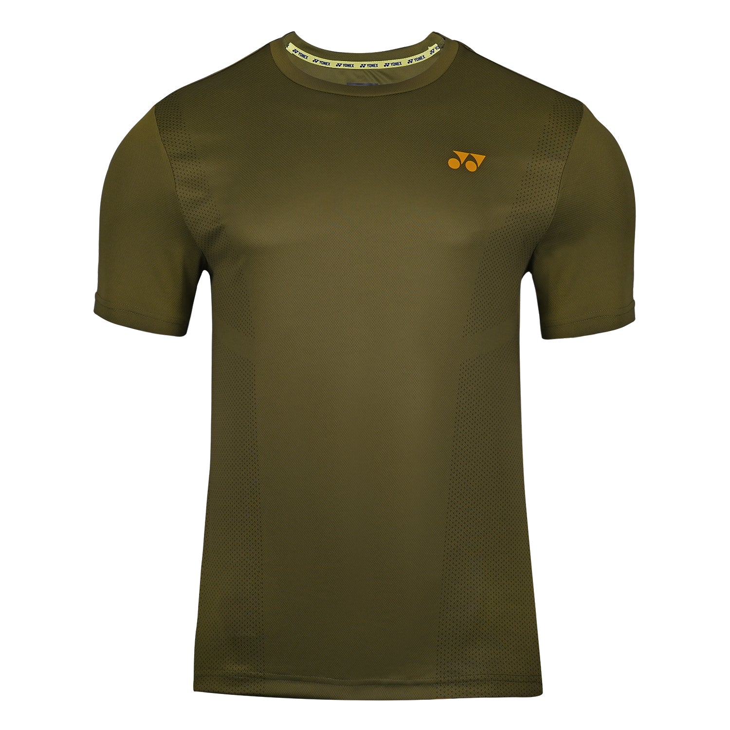 Yonex 2680 Mens Round Neck T-Shirt Apparel Capulet Olive