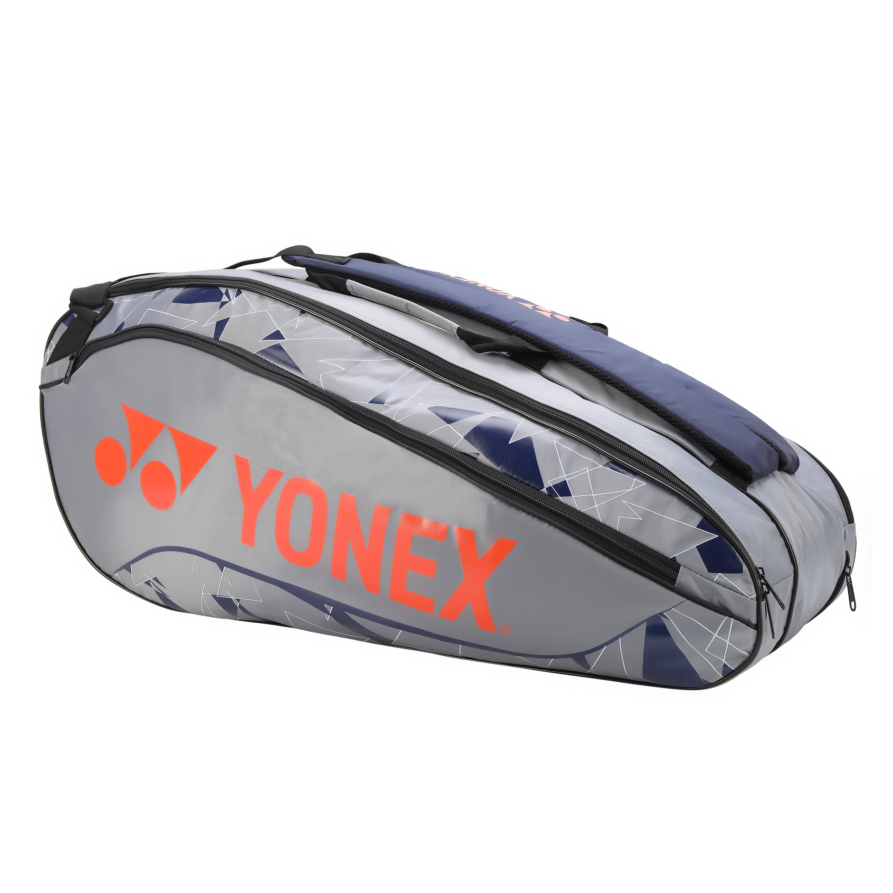 Yonex 2329 T01 BT9 Badminton Kitbag (With Shoe Pocket) Gray Cherry Tomato
