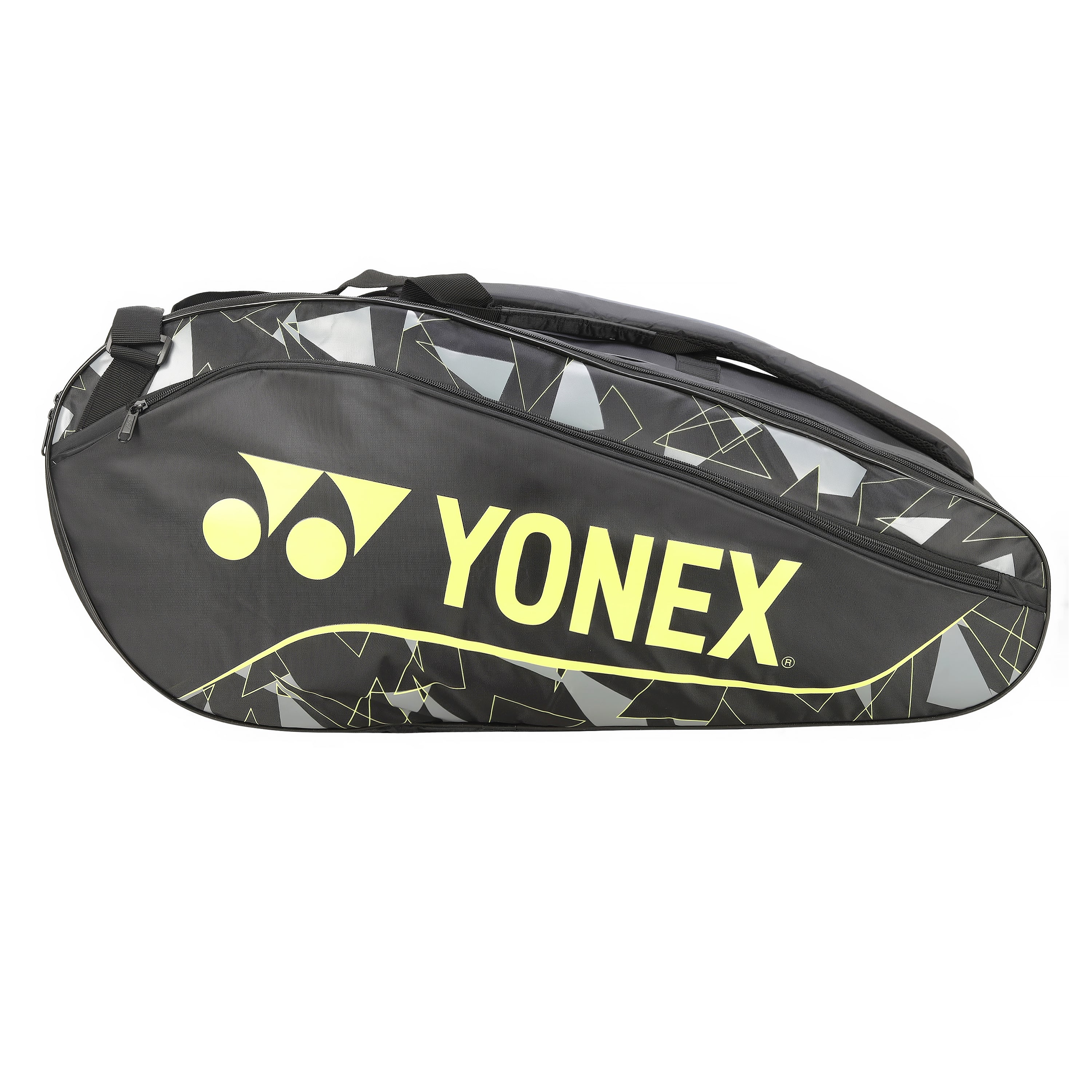 Yonex 2329 T01 BT9 Badminton Kitbag (With Shoe Pocket) Black Light Lime