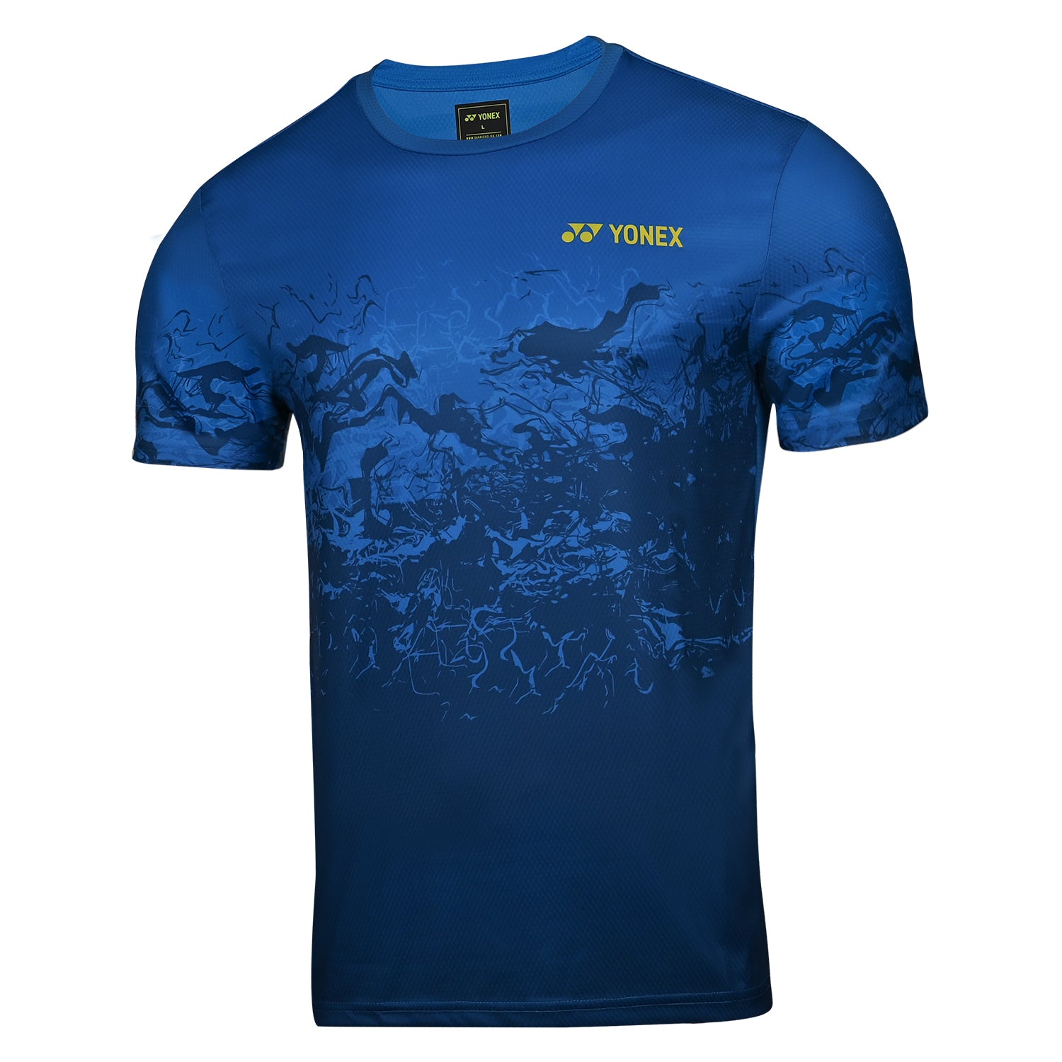 Yonex 2830 Mens Round Neck T-Shirt Apparel Brilliant Blue