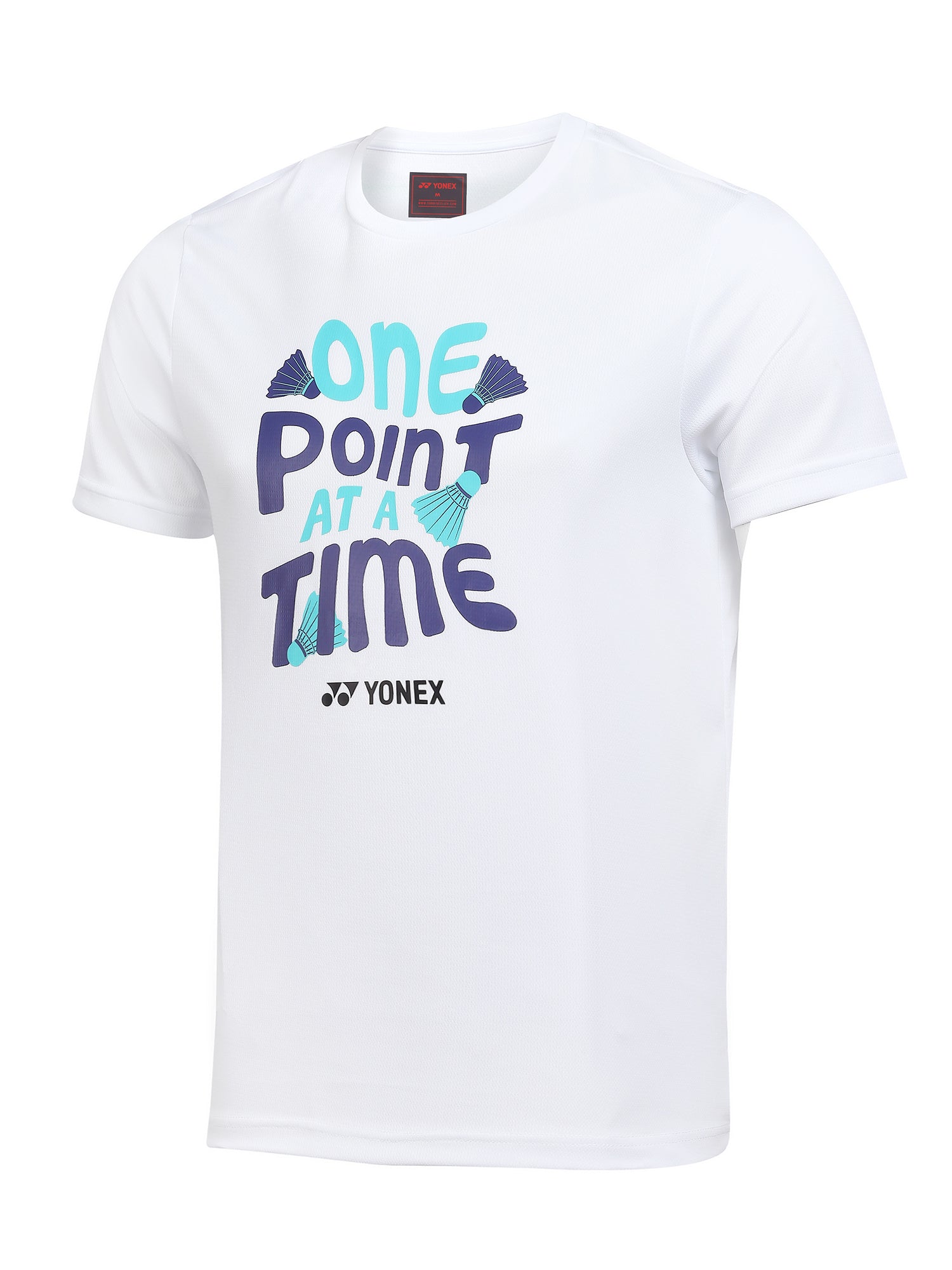 Yonex 3047 Mens Round Neck T-Shirt Apparel White