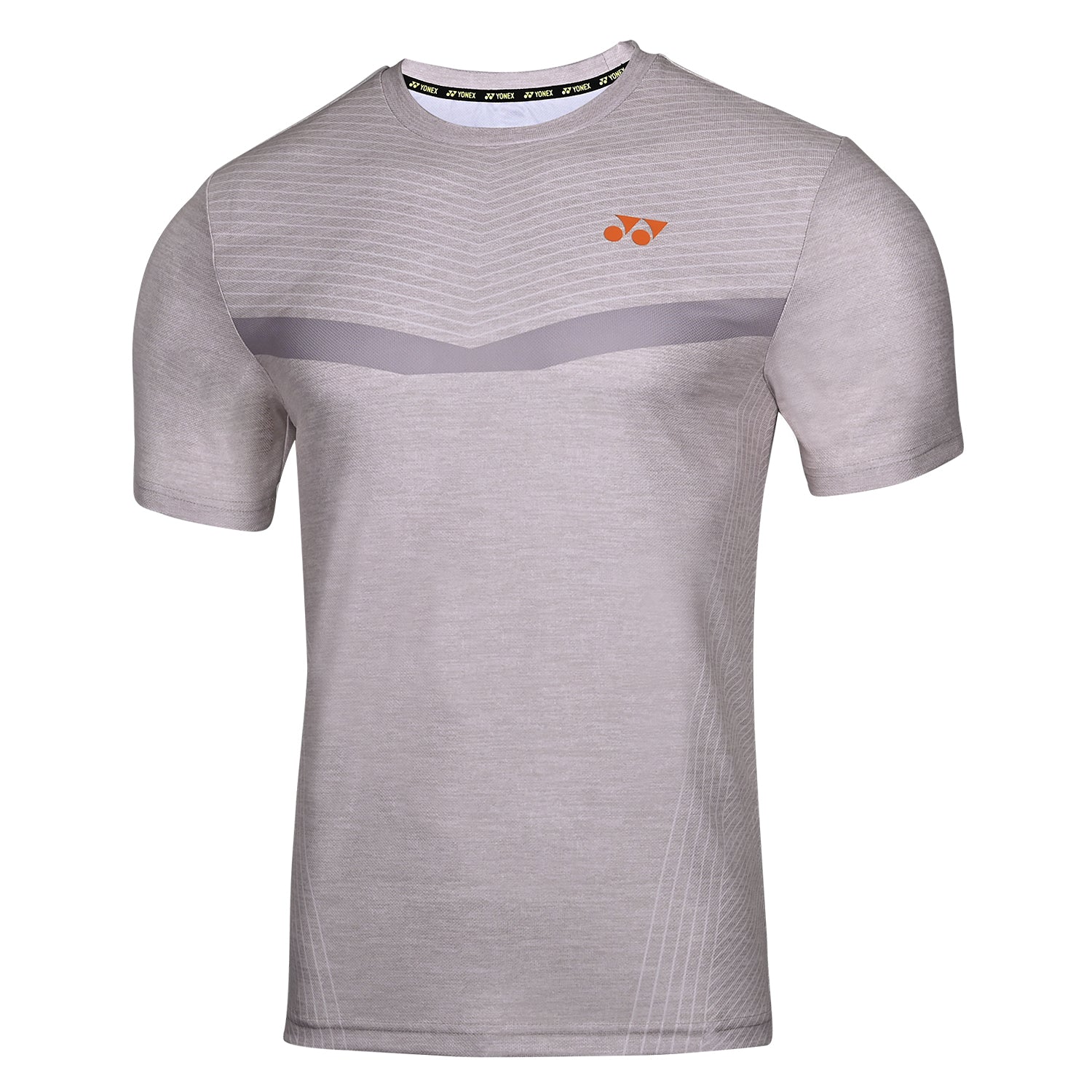 Yonex 2681 Mens Round Neck T-Shirt Apparel Silver Lining