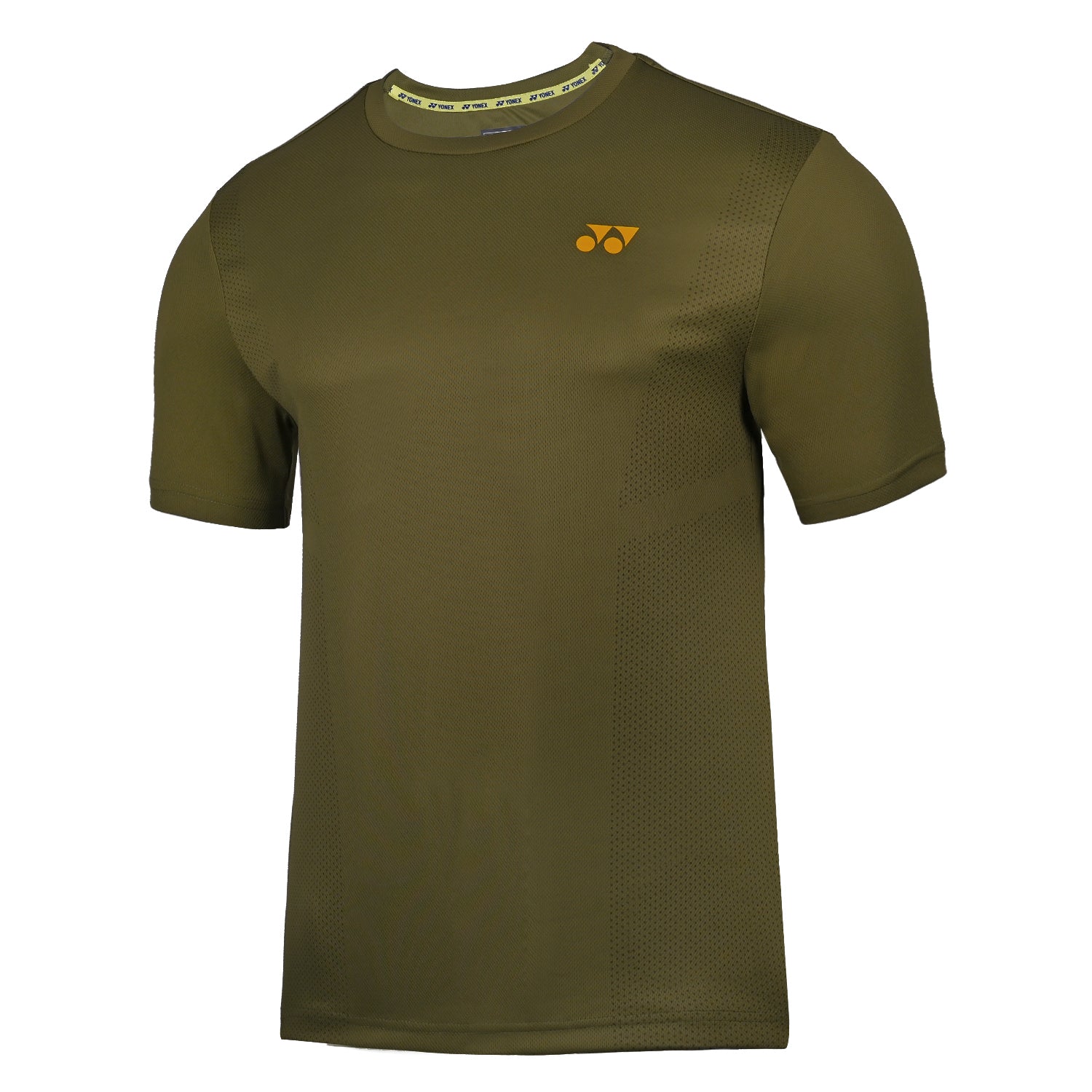 Yonex 2680 Mens Round Neck T-Shirt Apparel Capulet Olive
