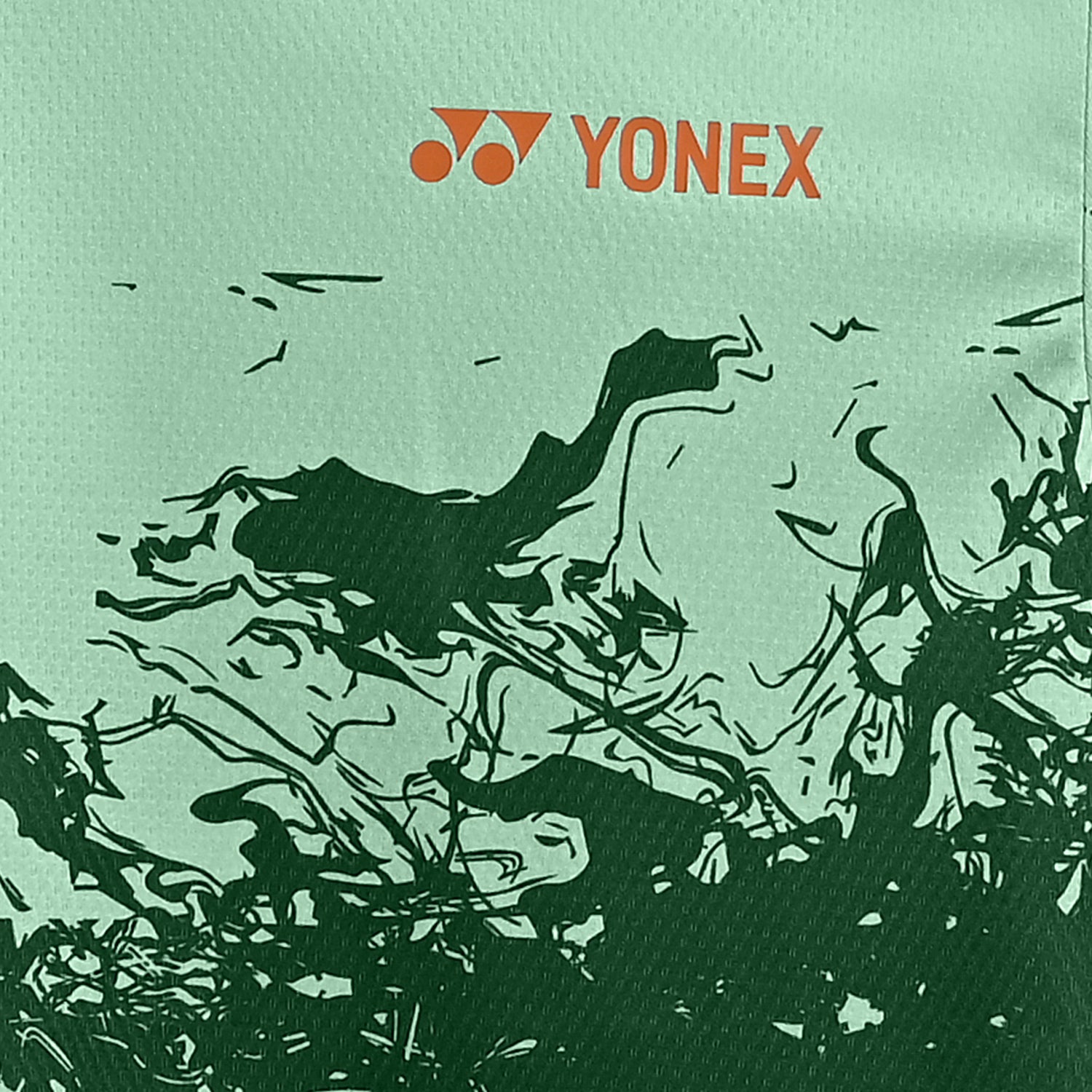 Yonex 2830 Mens Round Neck T-Shirt Apparel Birds Egg Green