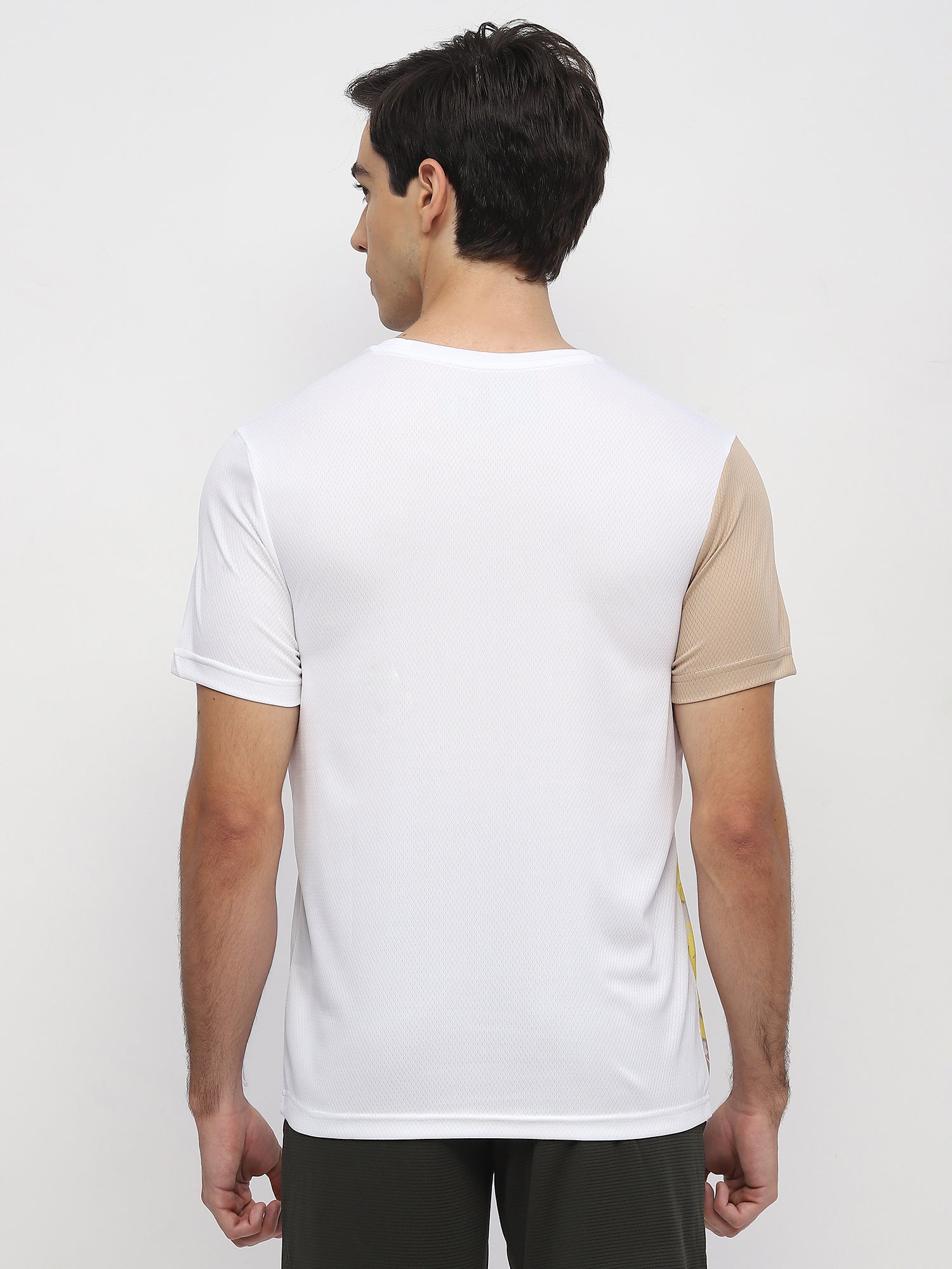 Yonex 2965 Mens Round Neck T-Shirt Apparel White