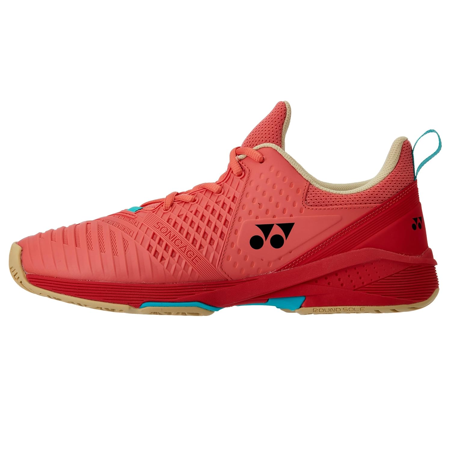 Yonex Sonicage 3 Tennis Shoe Power Cushion Coral Red