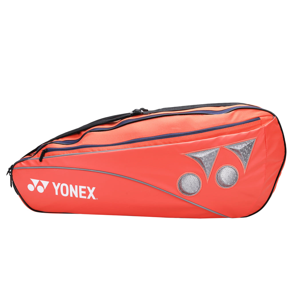 YONEX 23426EX BT6-SR Badminton Kitbag (With Shoe Pocket) ORANGE DARK BLUE