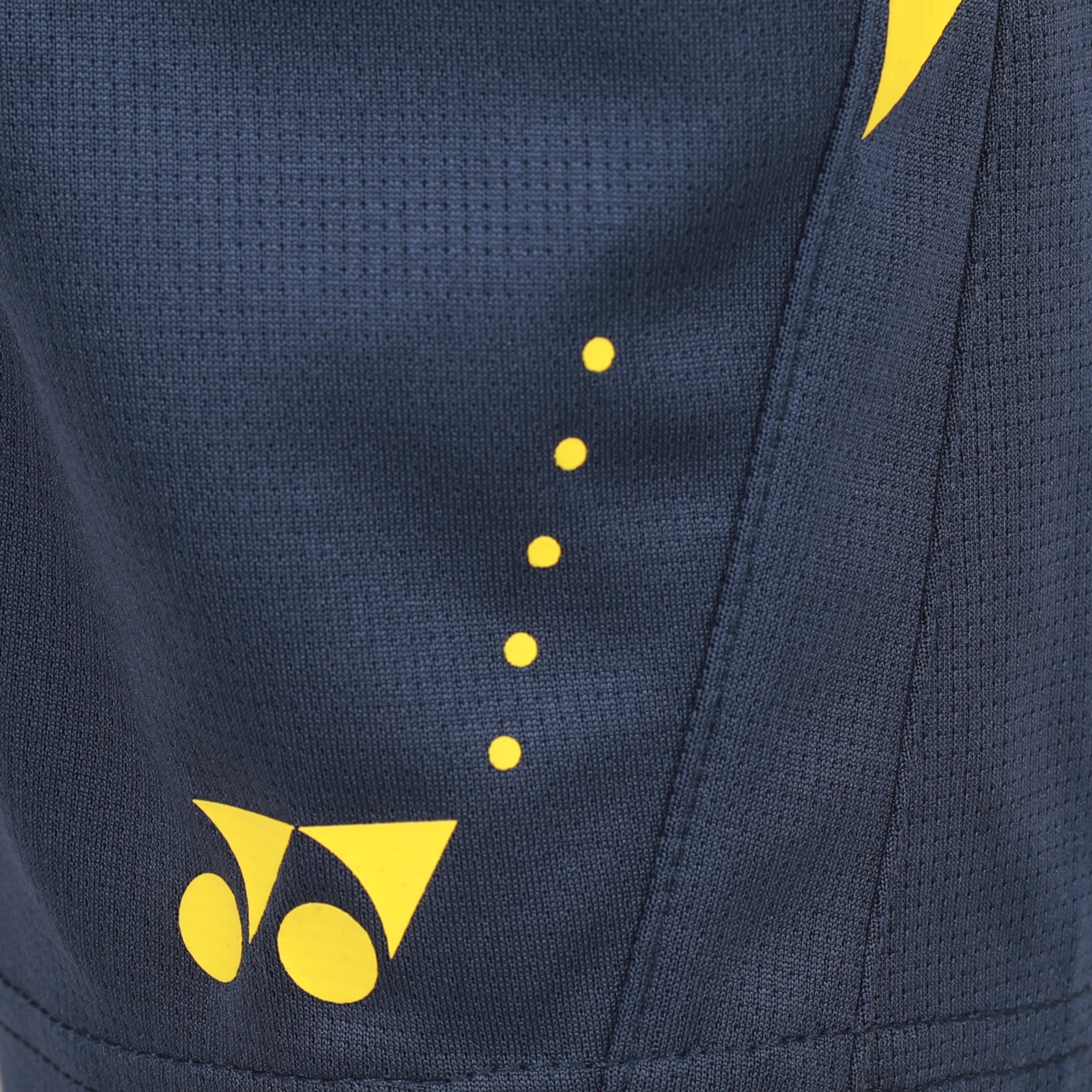 Yonex 2335 Junior Short Apparel MOOD INDIGO VIBRANT YELLOW