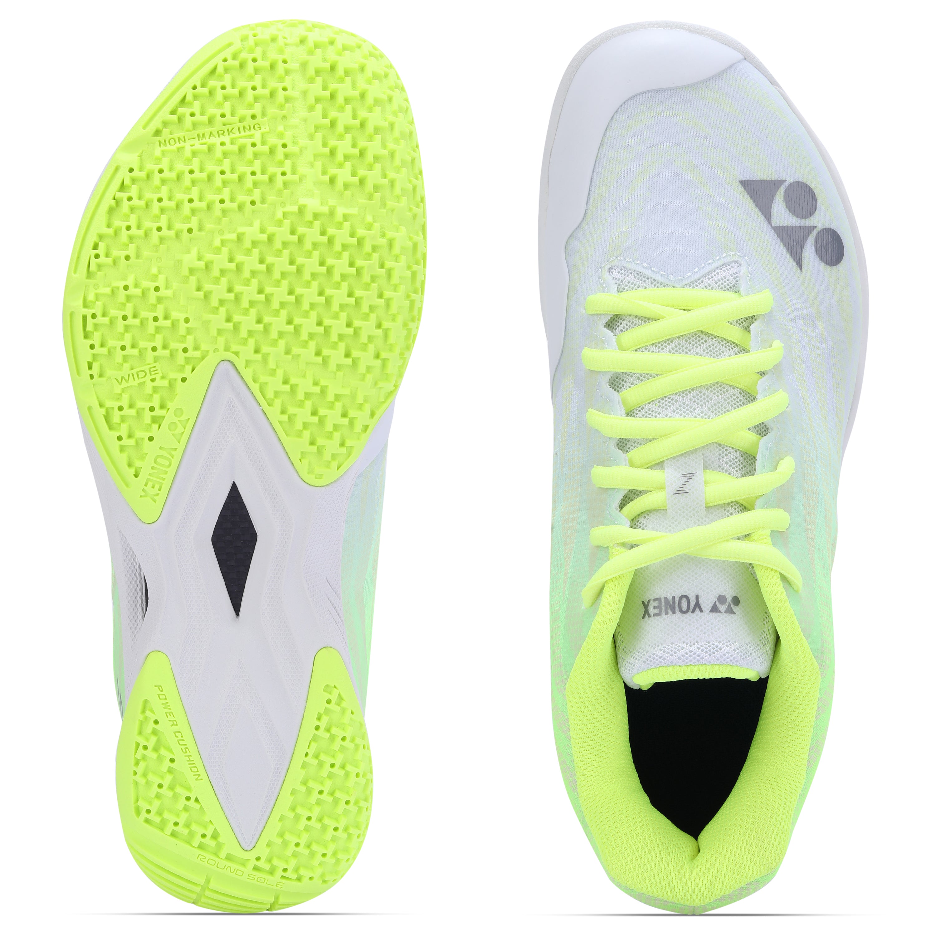Yonex AERUS Z2 Wide Power Cushion Badminton Shoe Grey Yellow