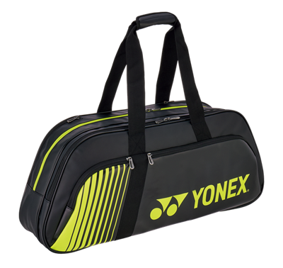 Yonex ACTIVE TOURNAMENT BAG BA82431WEX BT-6 Badminton Kitbag Black Lime Green