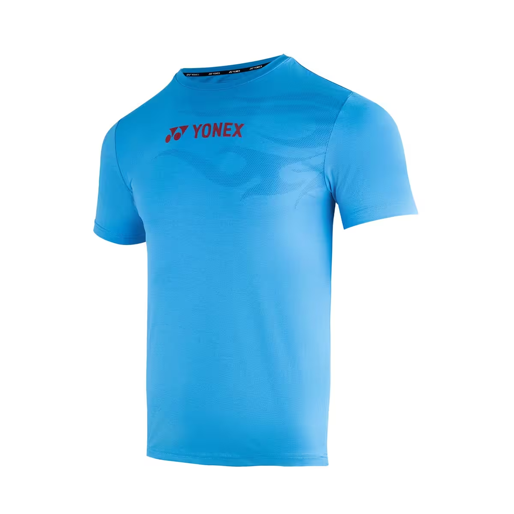 Yonex 2333 Mens Round Neck T-Shirt Apparel Malibu Blue