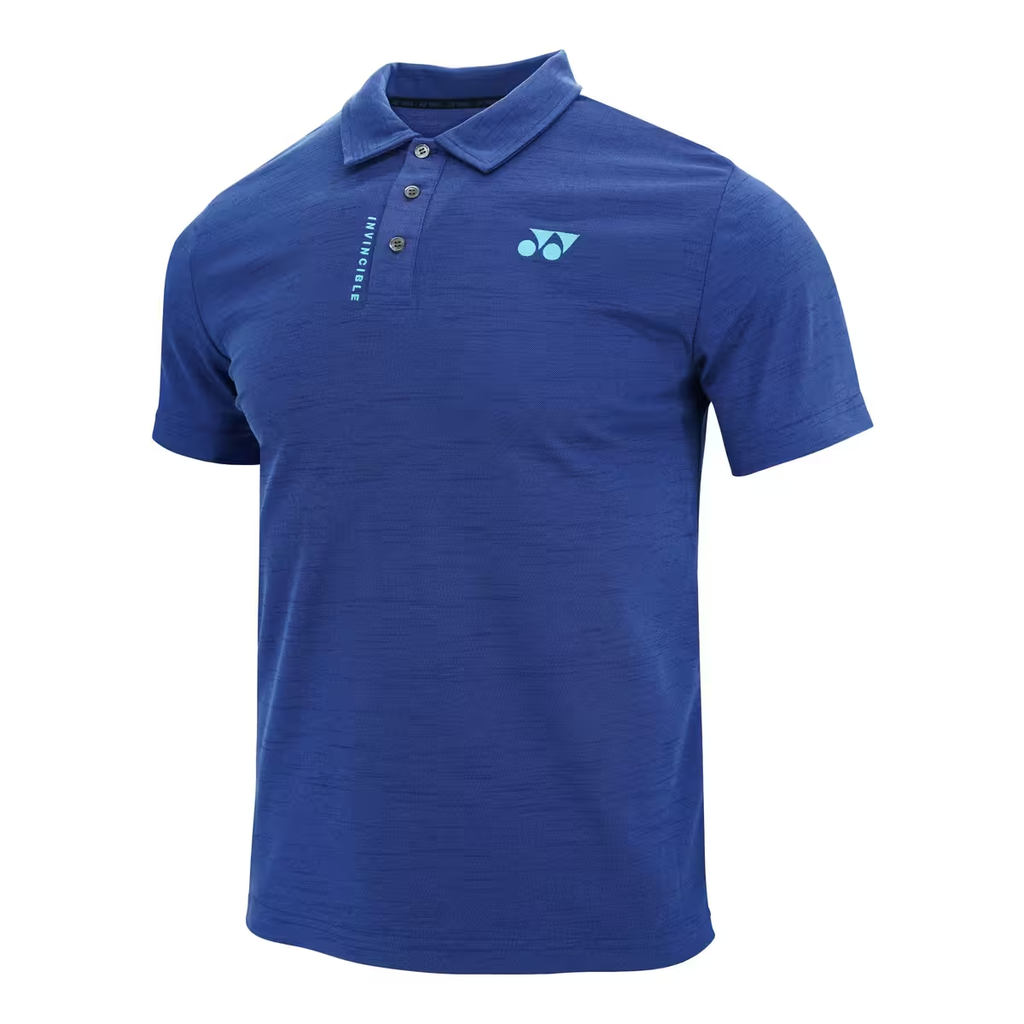 Yonex 2415 Mens Polo Collar T-Shirt Apparel Sodaliate Blue