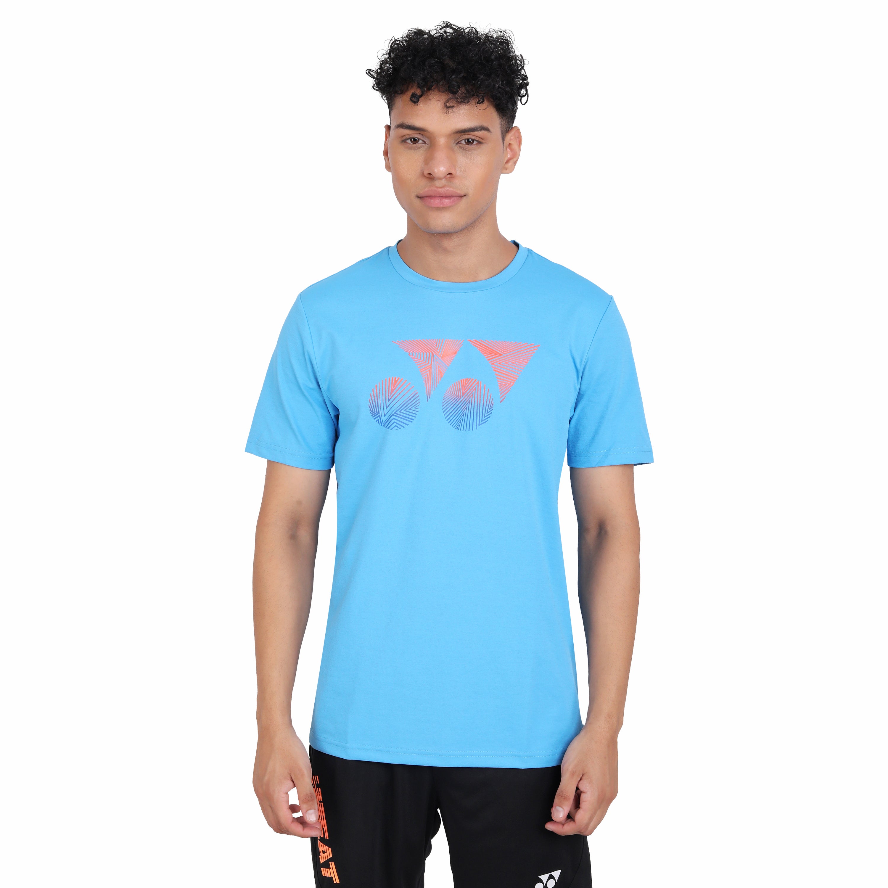 Yonex 2330 Mens Round Neck T-Shirt Apparel Malibu Blue