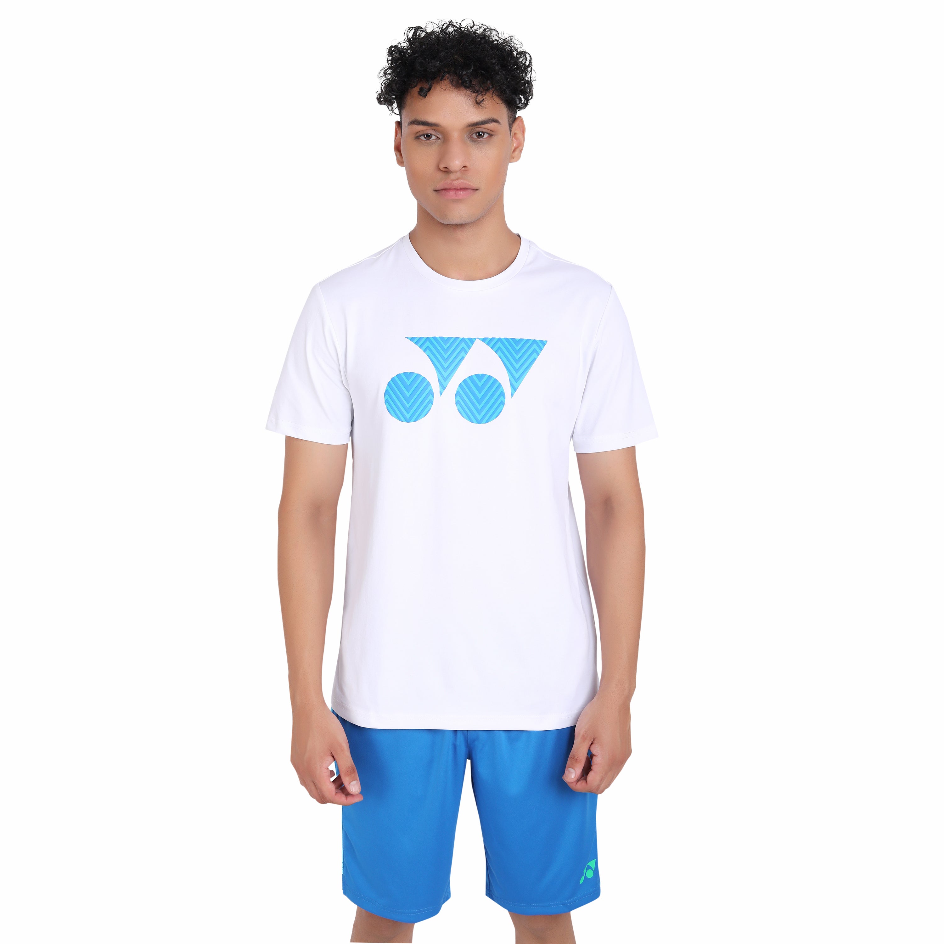 Yonex 2326 Mens Round Neck T-Shirt Apparel White