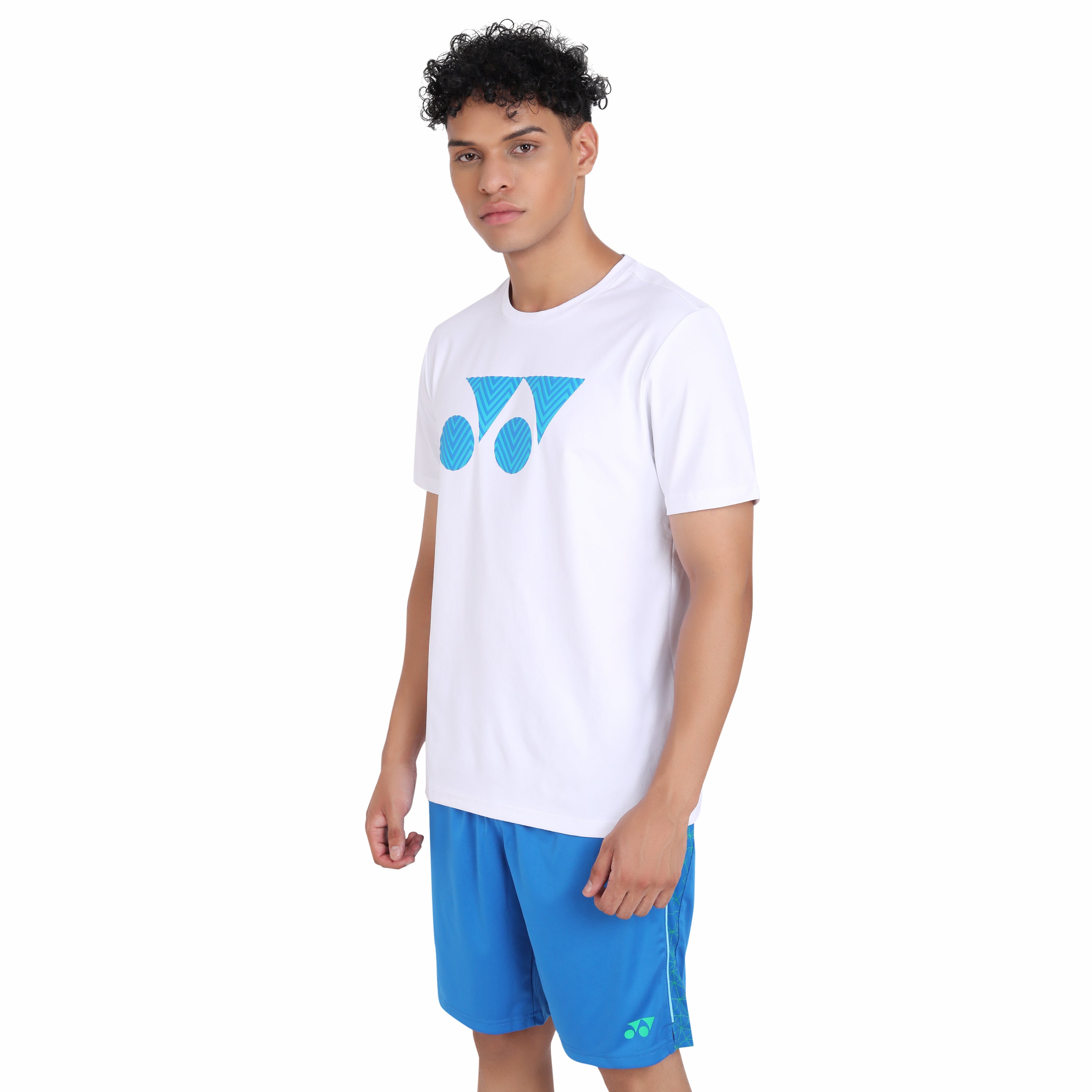 Yonex 2326 Mens Round Neck T-Shirt Apparel White
