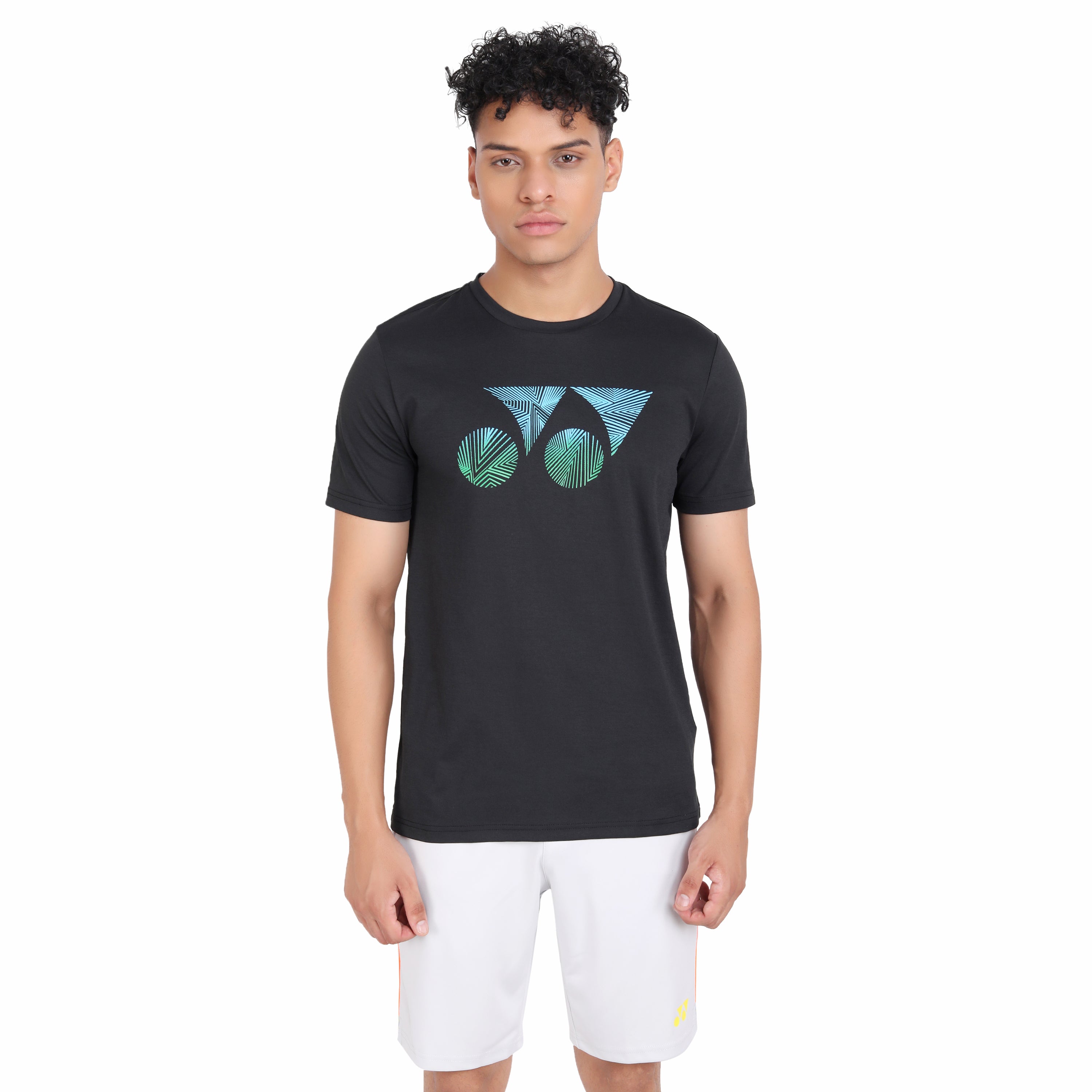 Yonex 2330 Mens Round Neck T-Shirt Apparel Jet Black
