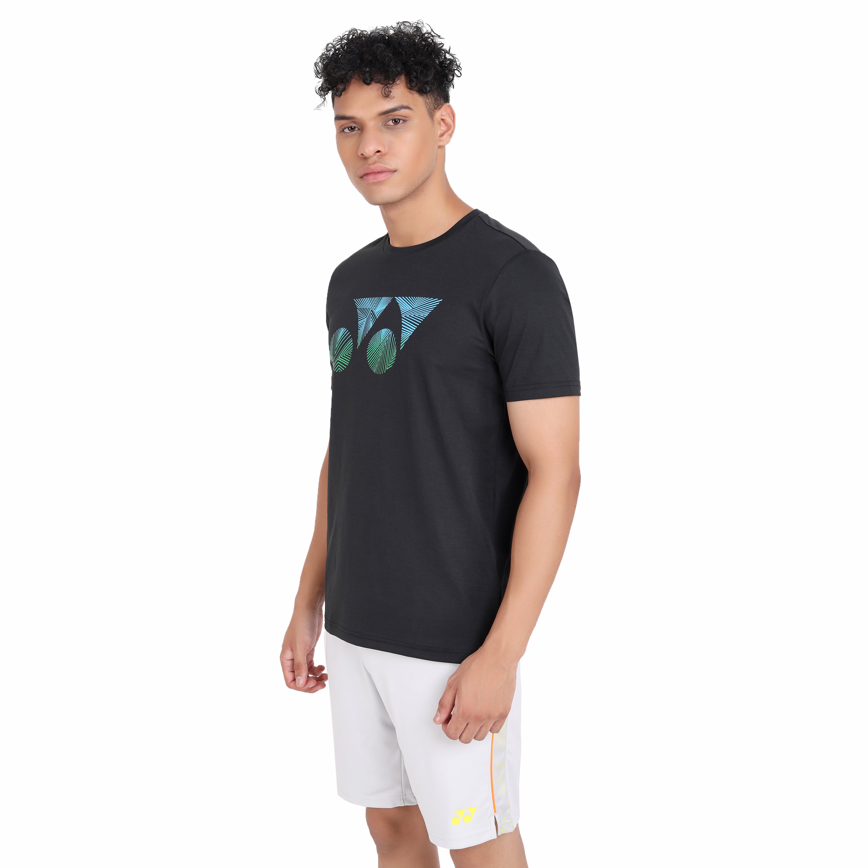 Yonex 2330 Mens Round Neck T-Shirt Apparel Jet Black