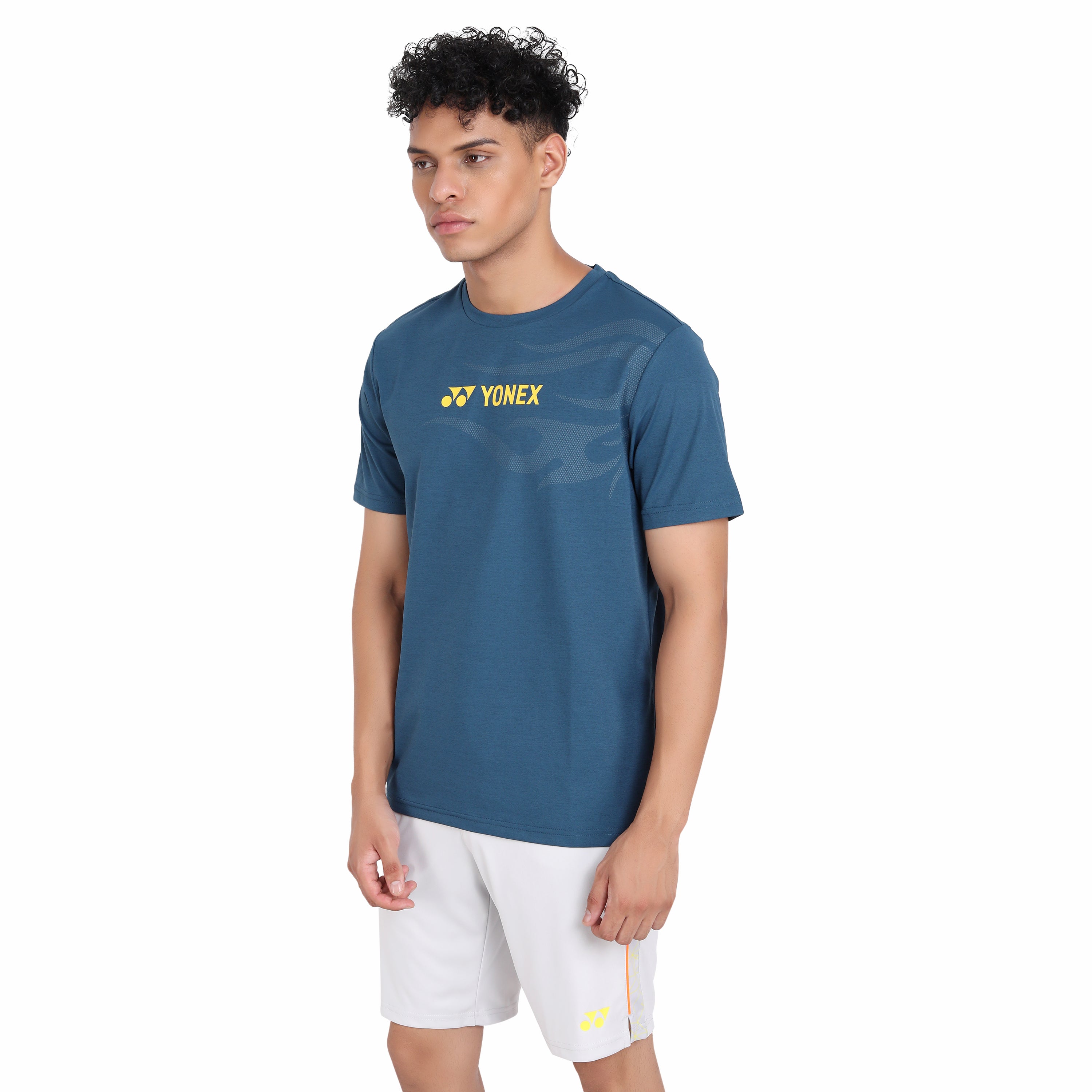 Yonex 2333 Mens Round Neck T-Shirt Apparel Mojolica Blue