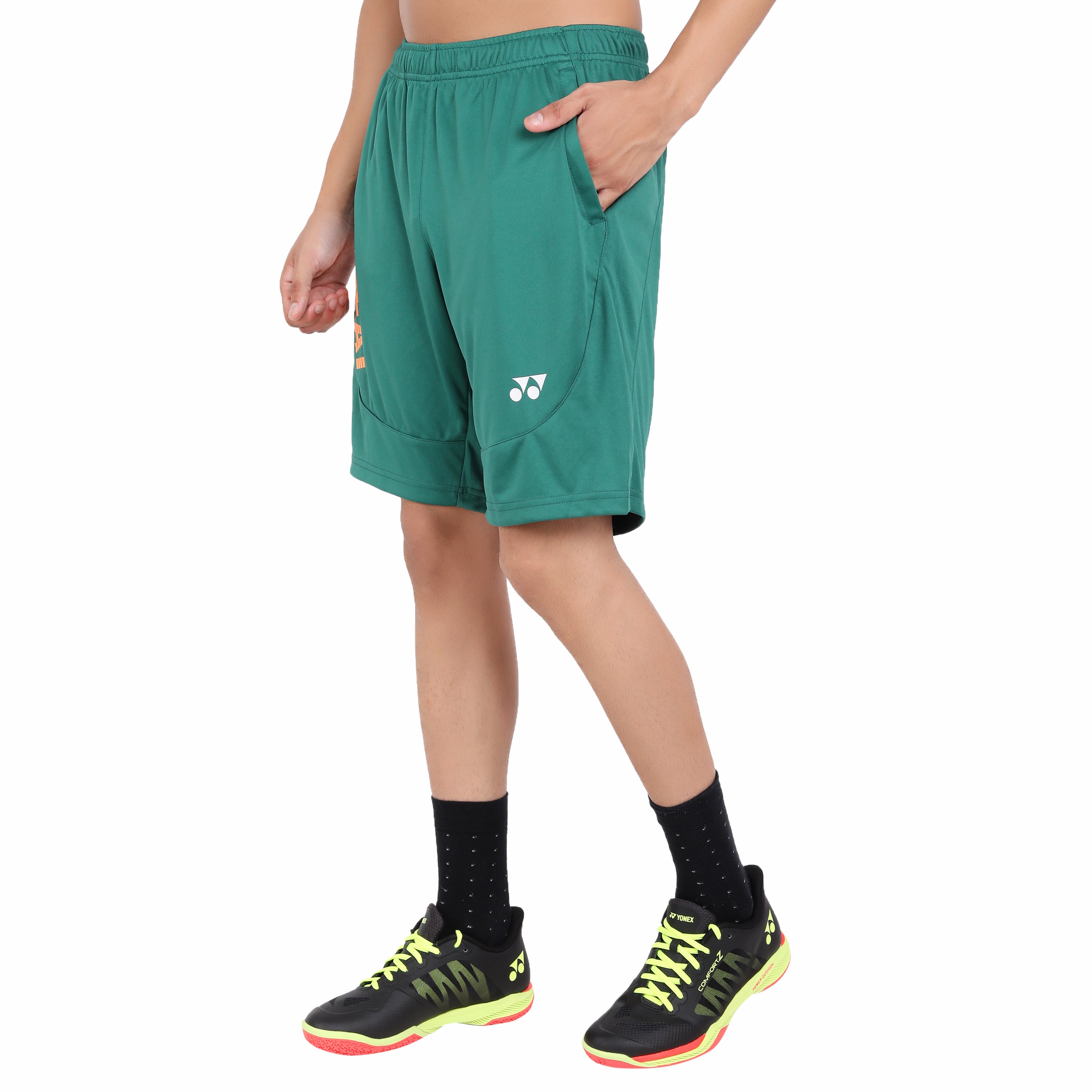 Yonex 2421 Mens Short Apparel Evergreen