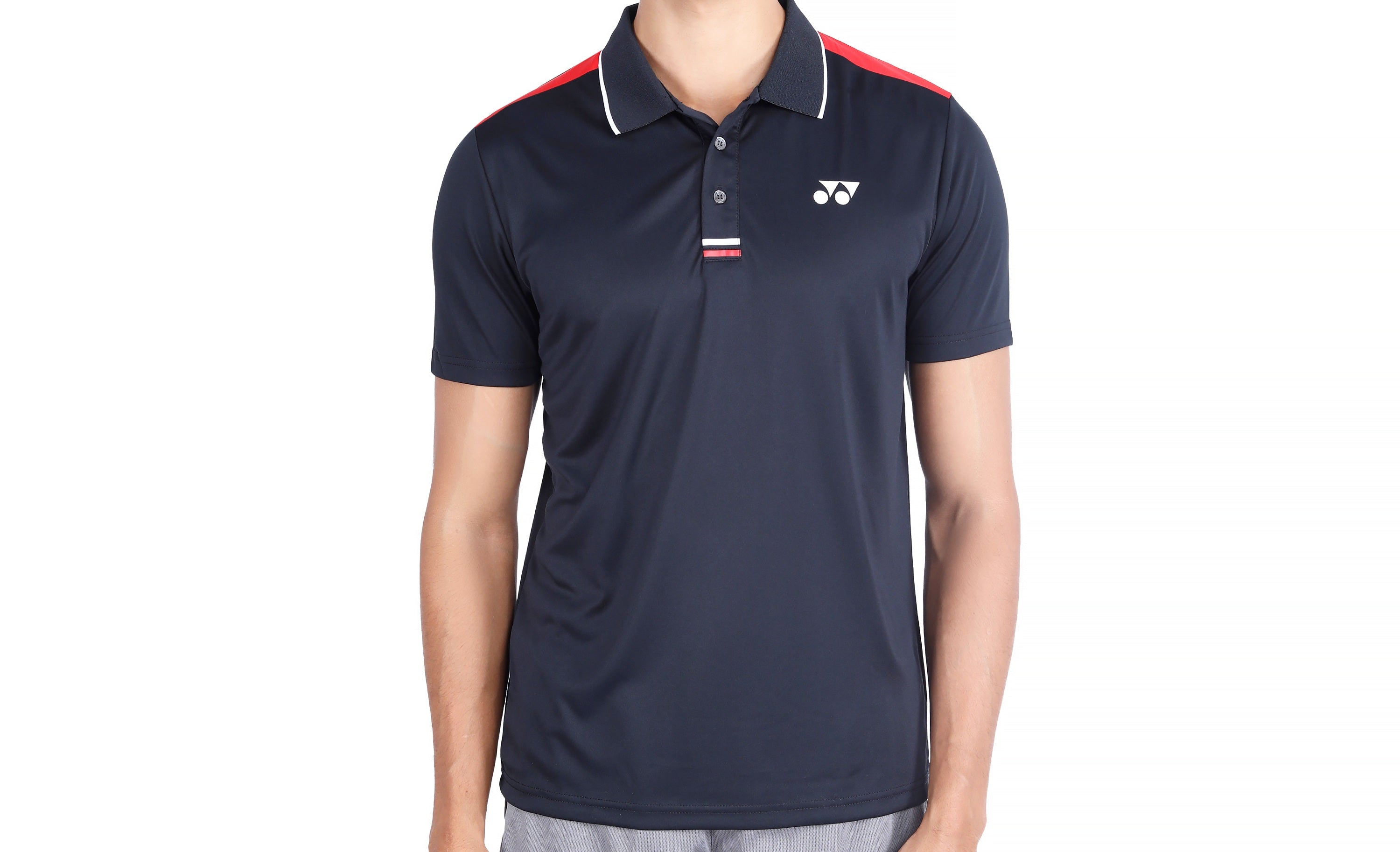 Yonex 2625 Junior Polo Color T-Shirt Apparel Black