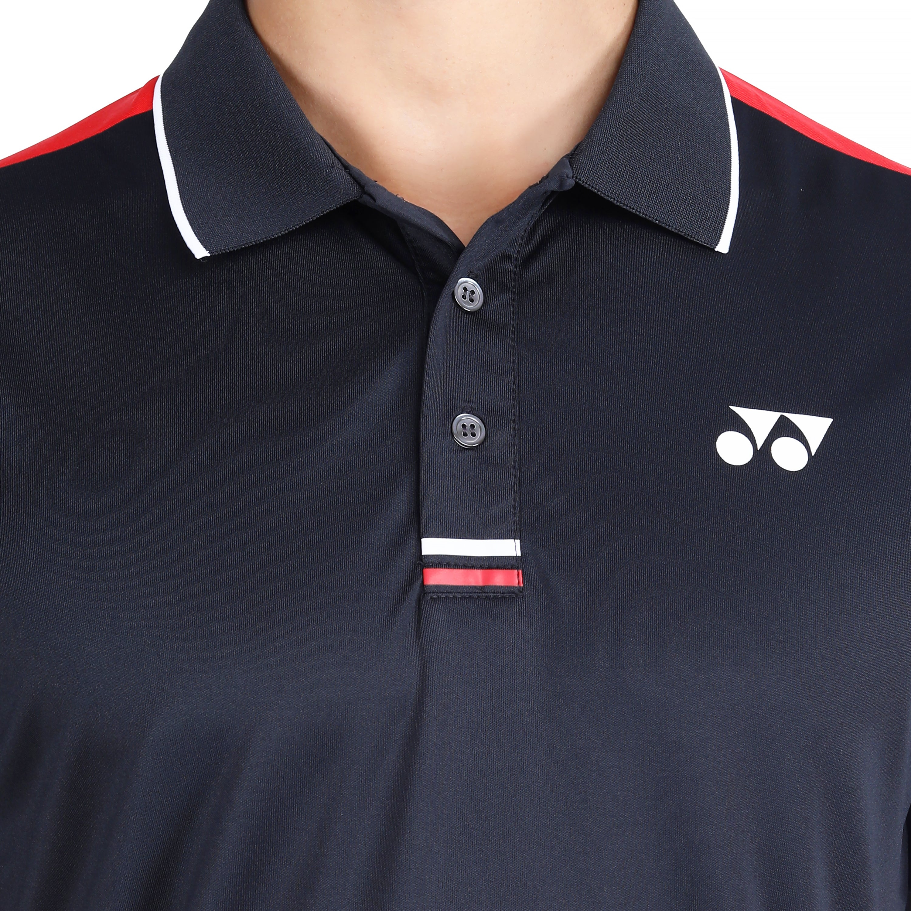 Yonex 2625 Junior Polo Color T-Shirt Apparel Black