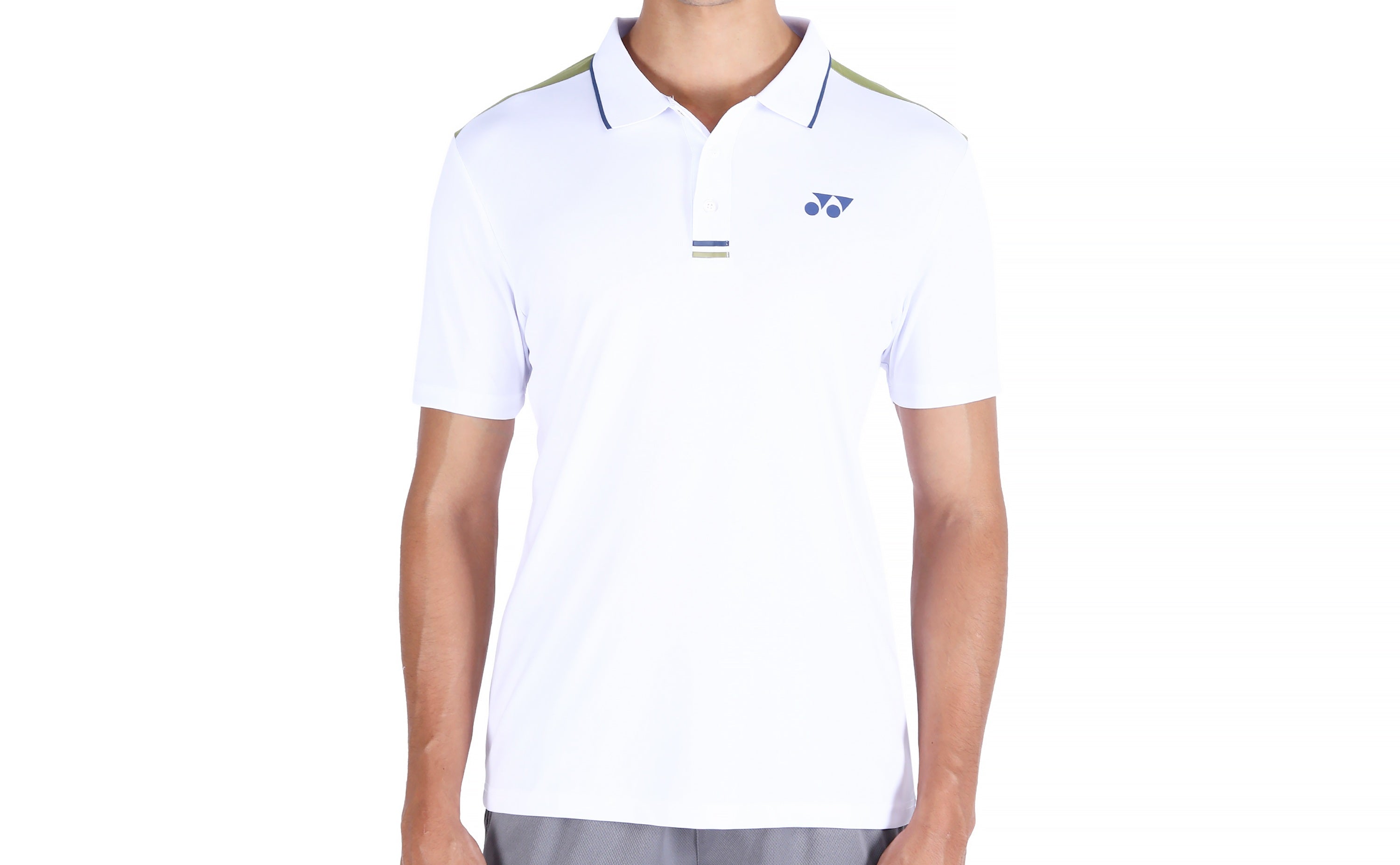 Yonex 2625 Junior Polo Color T-Shirt Apparel White