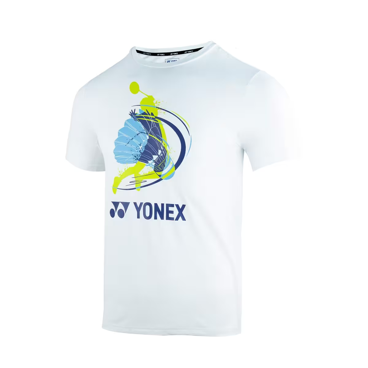 Yonex 2328 Mens Round Neck T-Shirt Apparel White