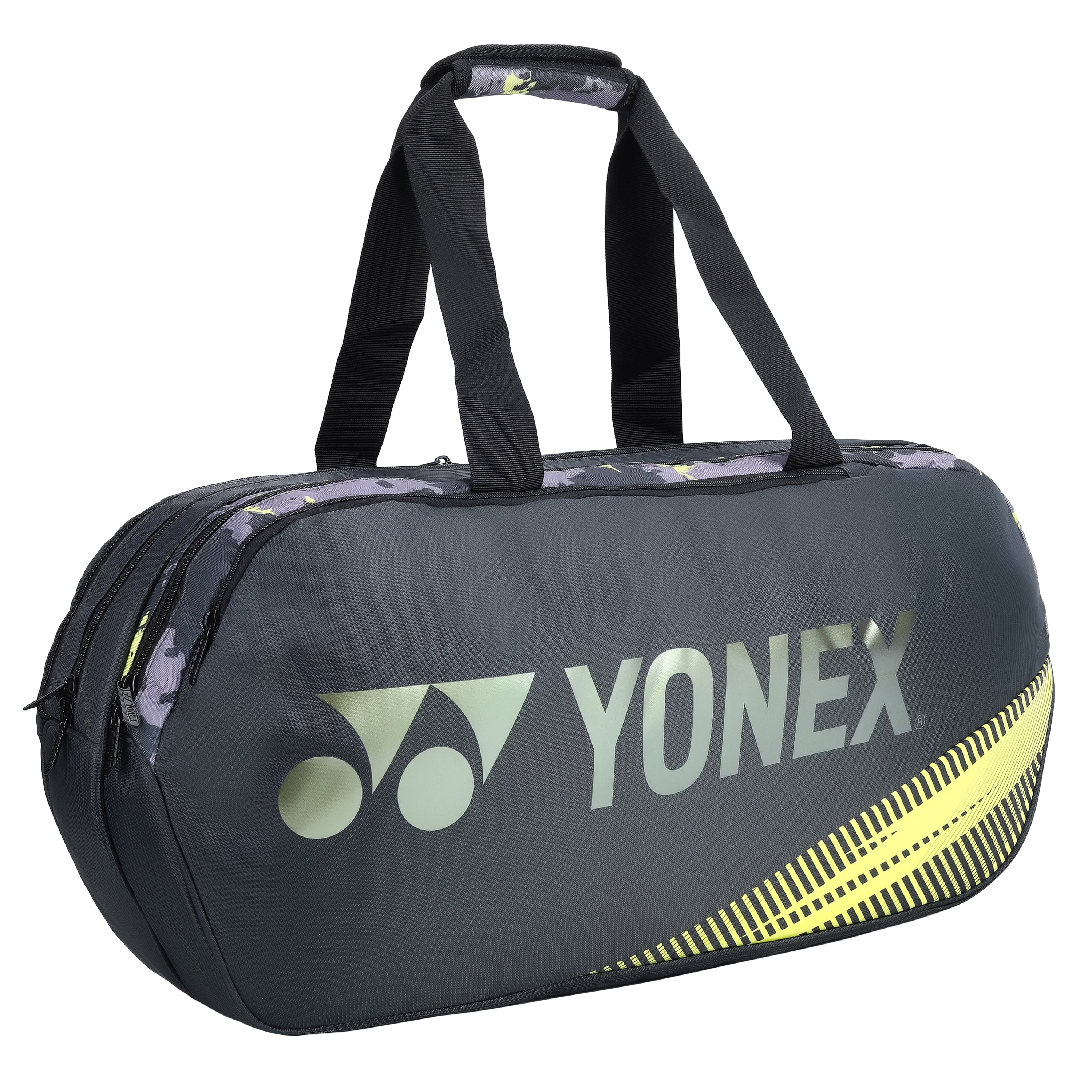Yonex Bag 22931-WT BT-6 Badminton Kitbag Dark Flower Grey Yellow