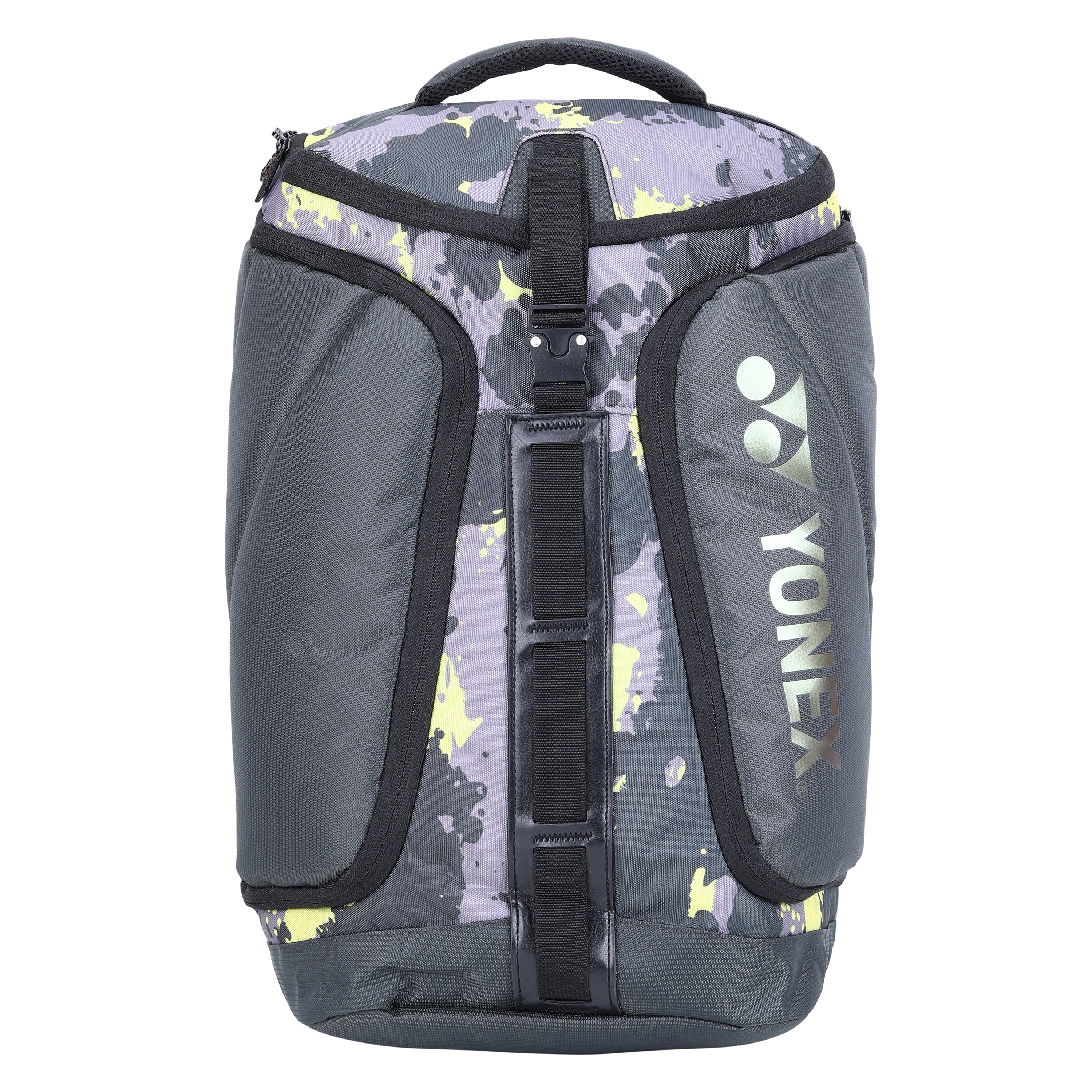 Yonex Backpack 22912L Badminton Kitbag (With Shoe Pocket) Dark Flower Grey