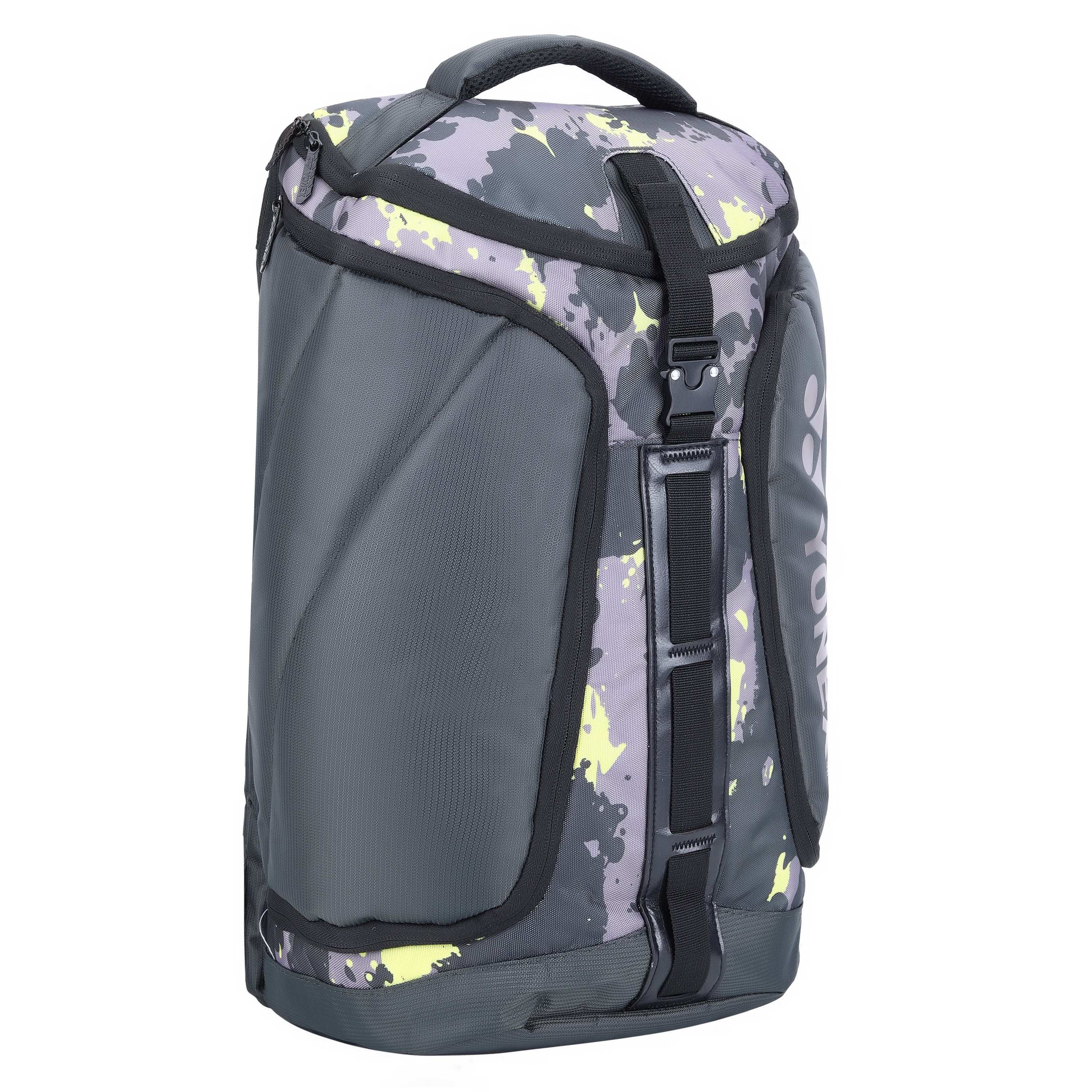 Yonex Backpack 22912L Badminton Kitbag (With Shoe Pocket) Dark Flower Grey