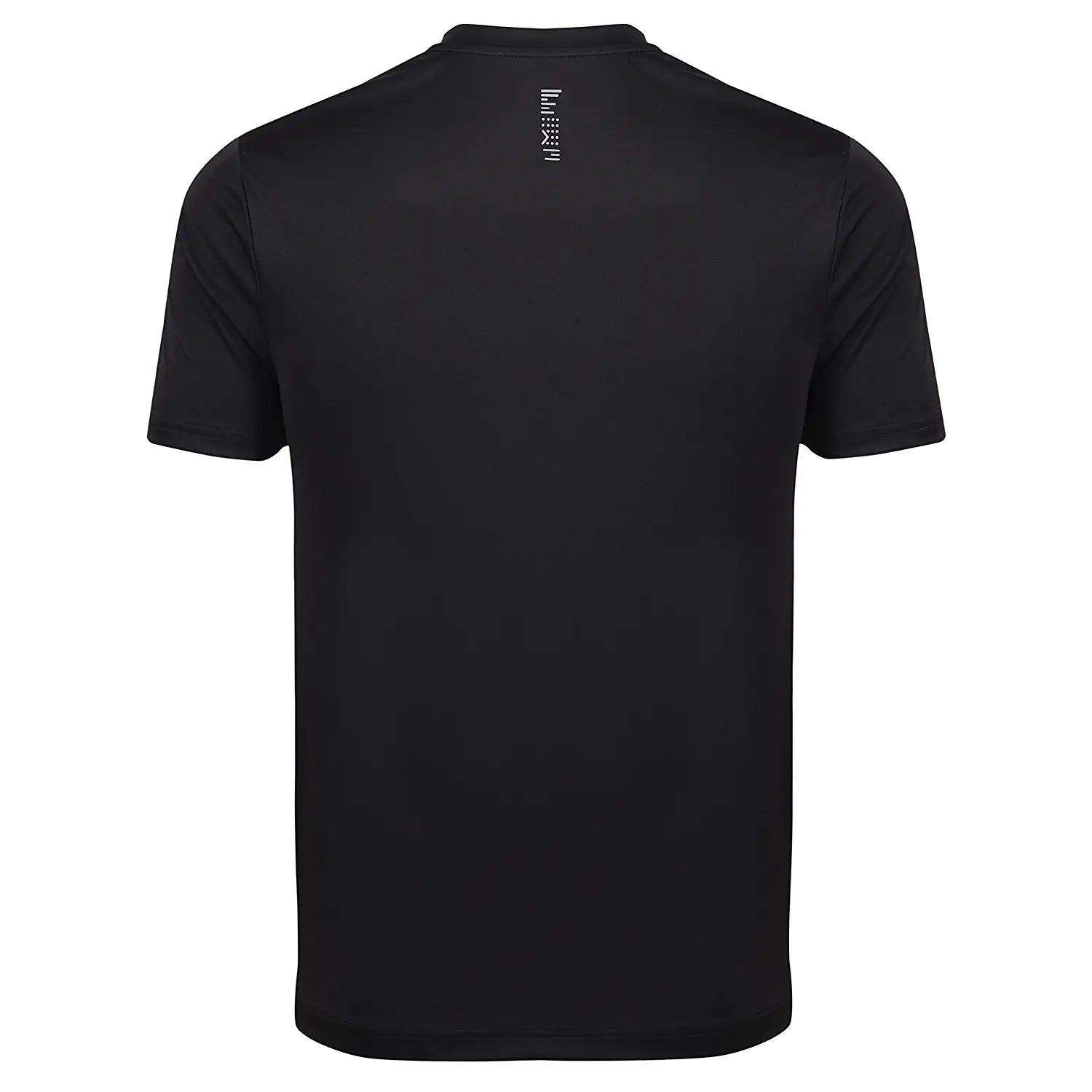 Yonex 1611 Mens Round Neck T-Shirt Apparel JET BLACK CYBER YELLOW