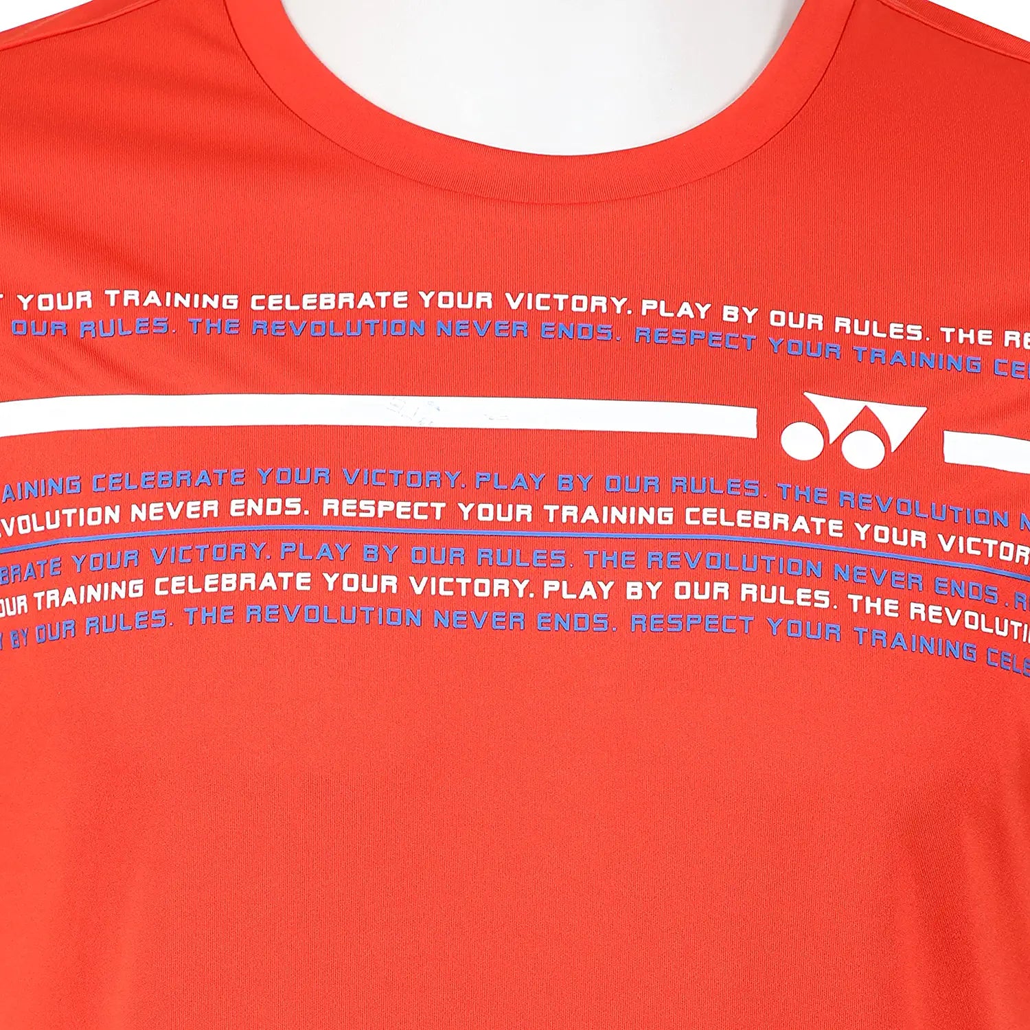 Yonex 1873 Mens Round Neck T-Shirt Apparel HIGH RISK RED