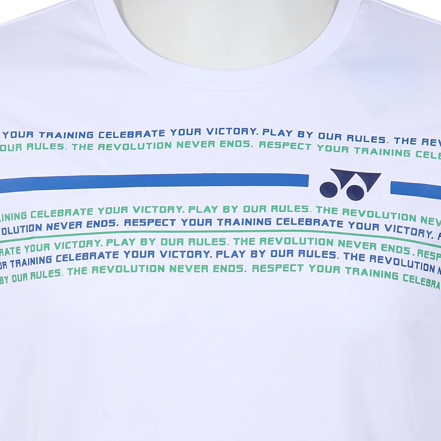 Yonex 1873 Mens Round Neck T-Shirt Apparel WHITE