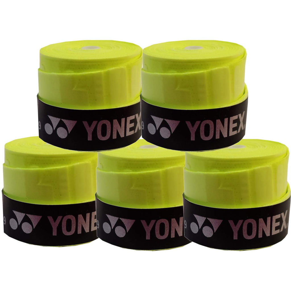 Yonex Etech 902 Over Badminton Grip (Pack Of 5 Yellow Grip)