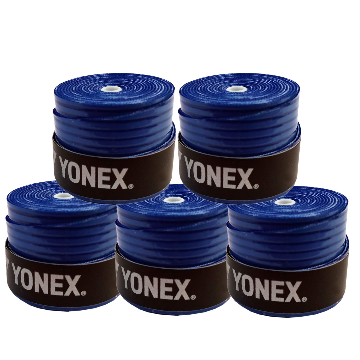 Yonex Etech 903 Over Badminton Grip (Pack Of 5 Dark Blue Grip)