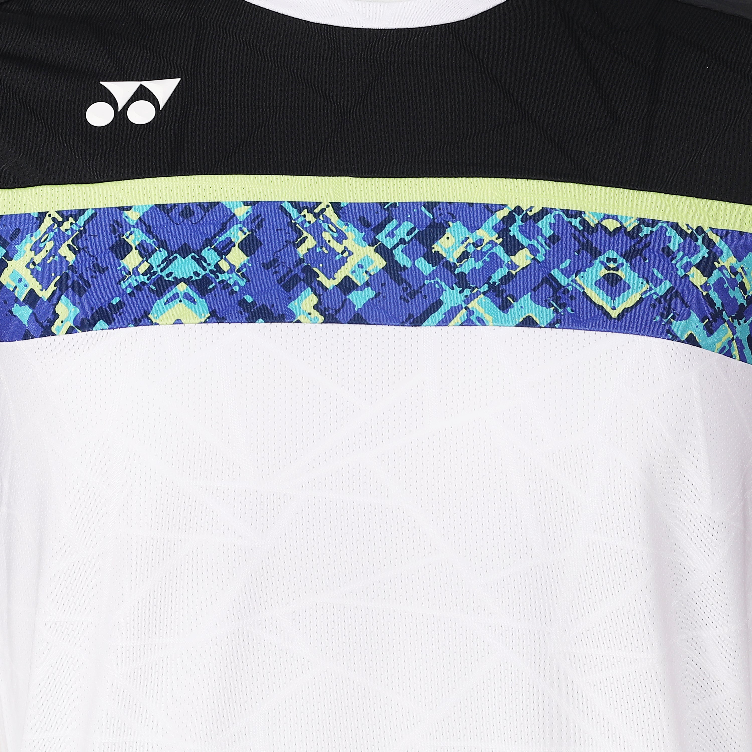 Yonex 2319 Mens Round Neck T-Shirt Apparel JET BLACK WHITE