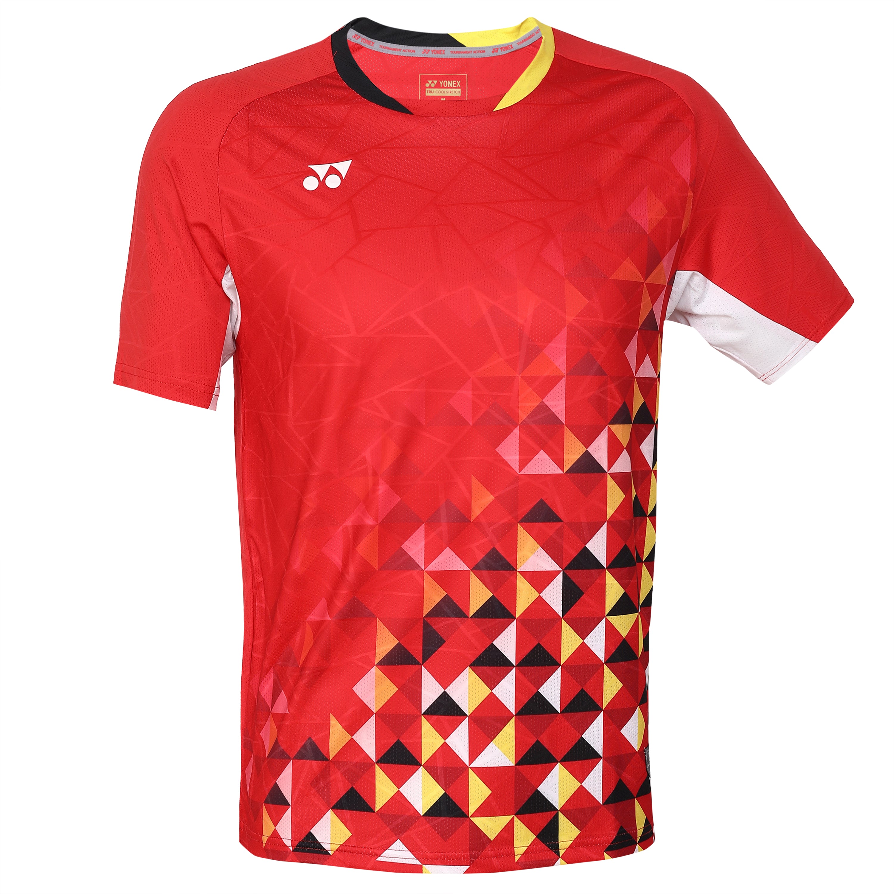 Yonex 2321 Mens Round Neck T-Shirt Apparel HIGH RISK RED