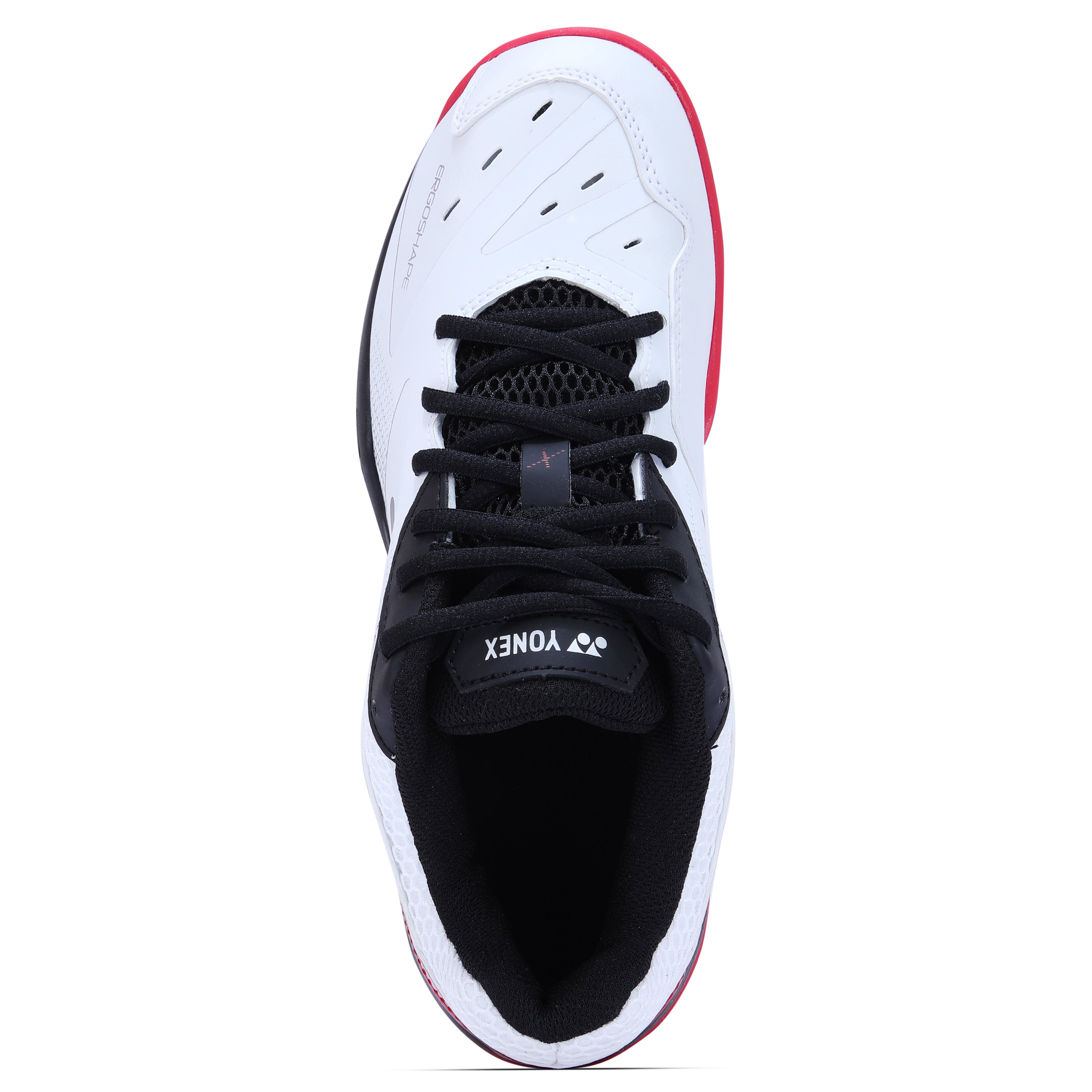 Yonex Power Cushion SHB65 X3 EX Badminton Shoes (ERGO SHAPE , WHITE RED)