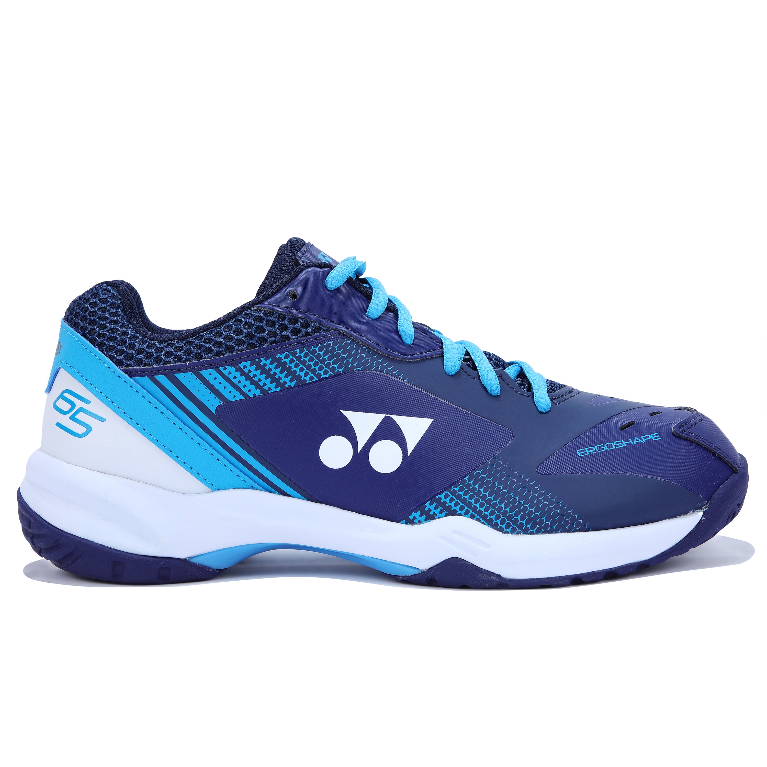 Yonex Power Cushion SHB65 X3 EX Badminton Shoes (ERGO SHAPE , NAVY BLUE)