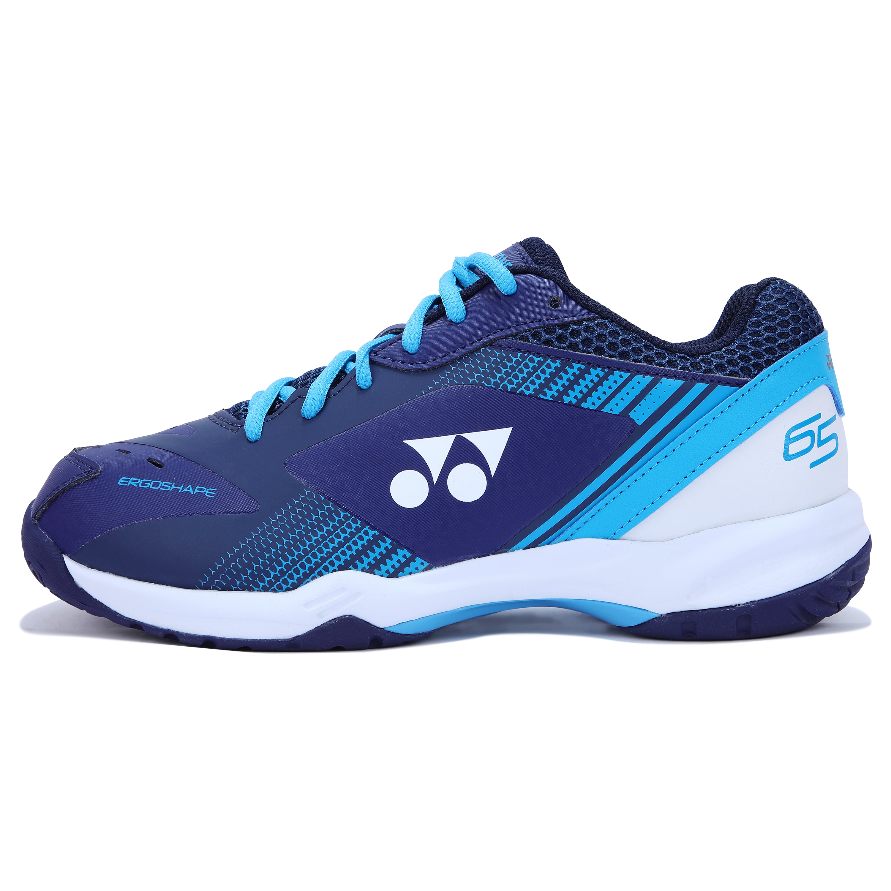 Yonex Power Cushion SHB65 X3 EX Badminton Shoes (ERGO SHAPE , NAVY BLUE)