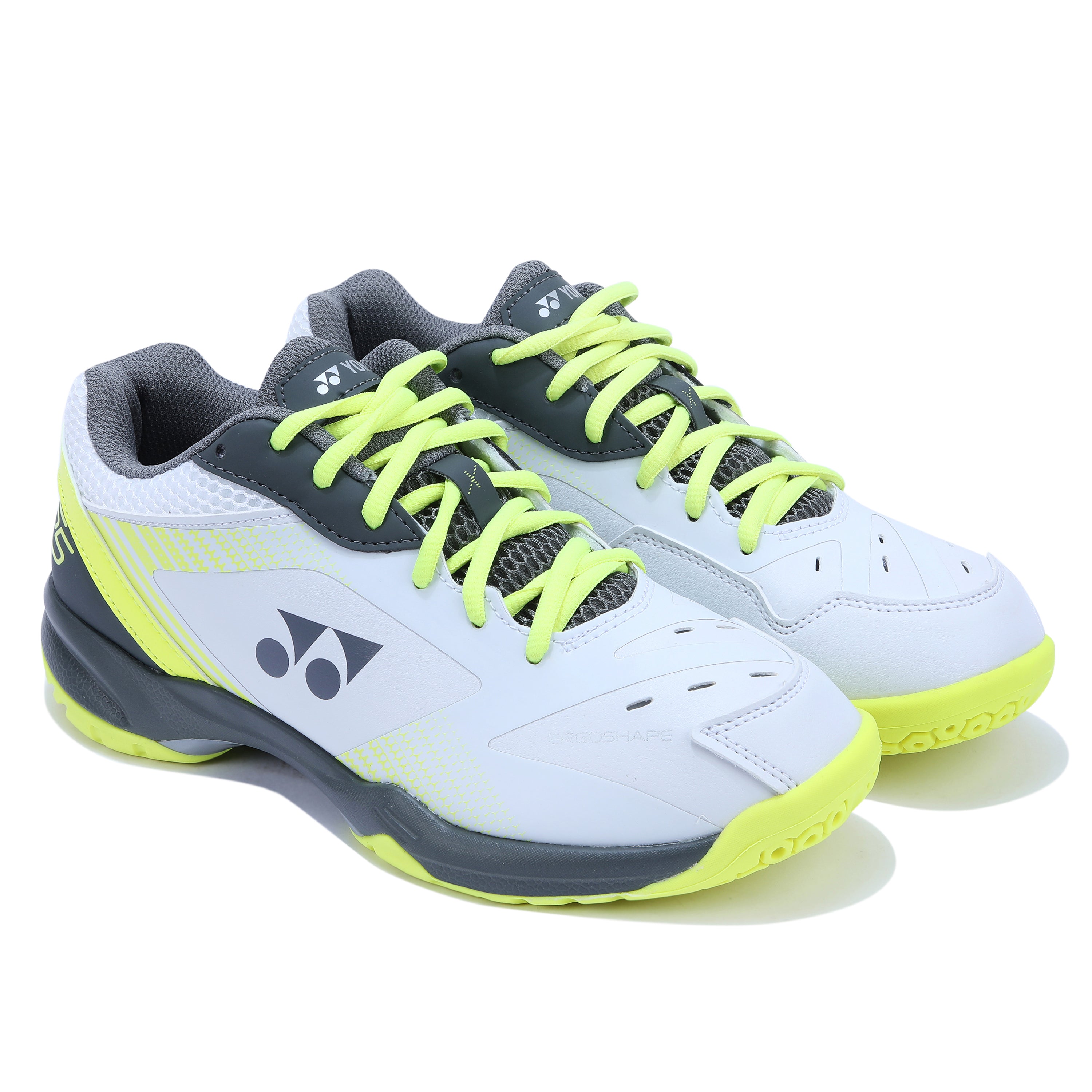 Yonex Power Cushion SHB65 X3 EX Badminton Shoes (ERGO SHAPE , WHITE LIME)