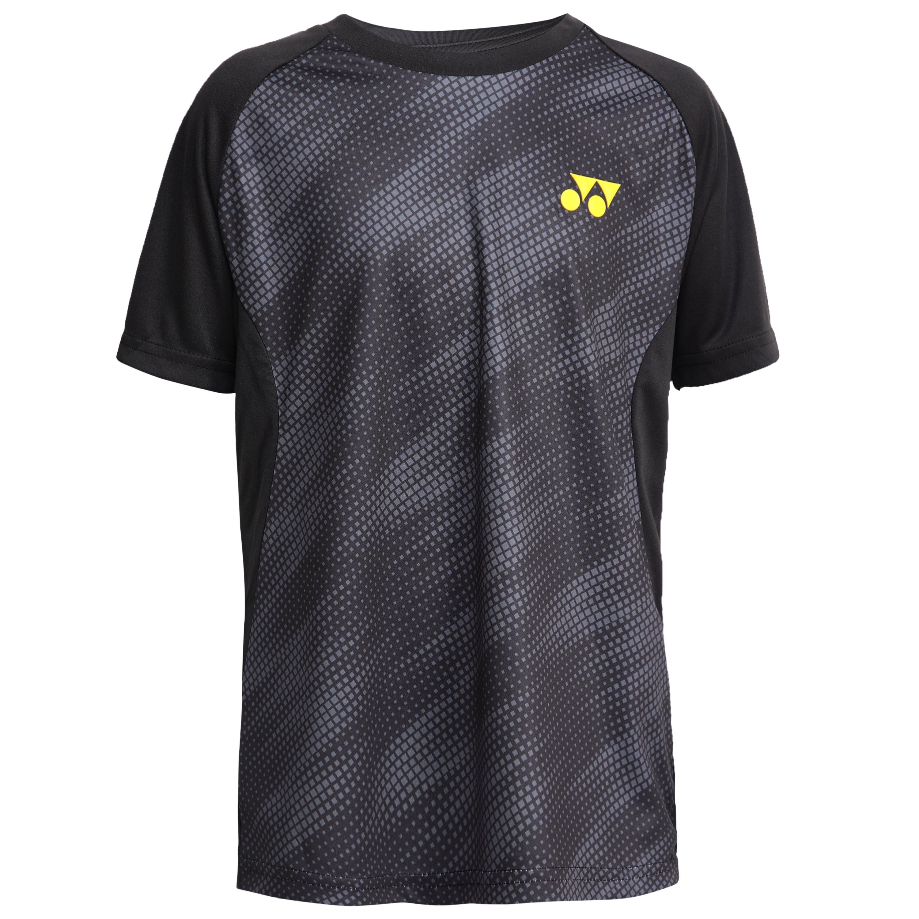 Yonex 1613 Mens Round Neck T-Shirt Apparel JET BLACK