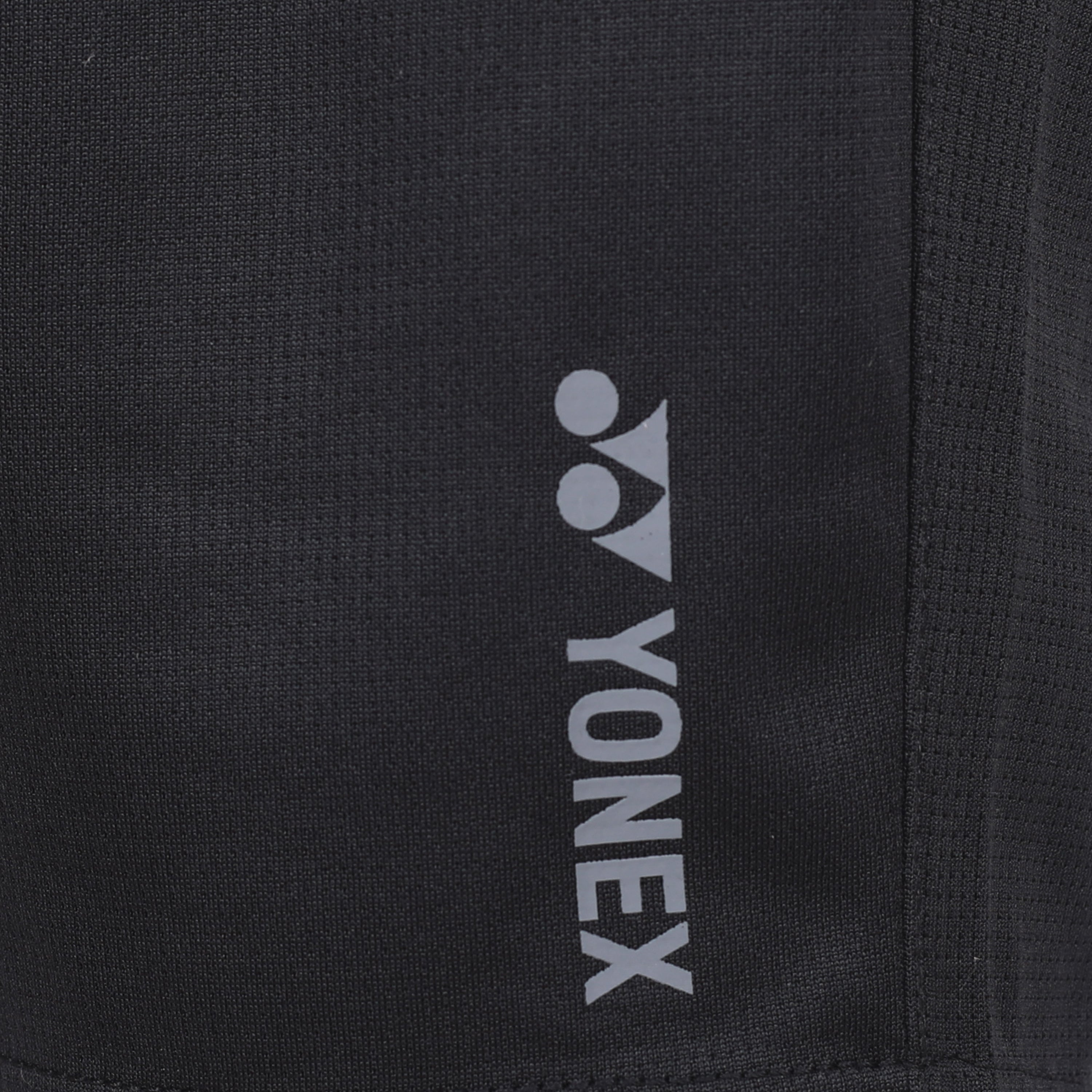 Yonex 2338 Mens Short Apparel JET BLACK STEEL GRAY