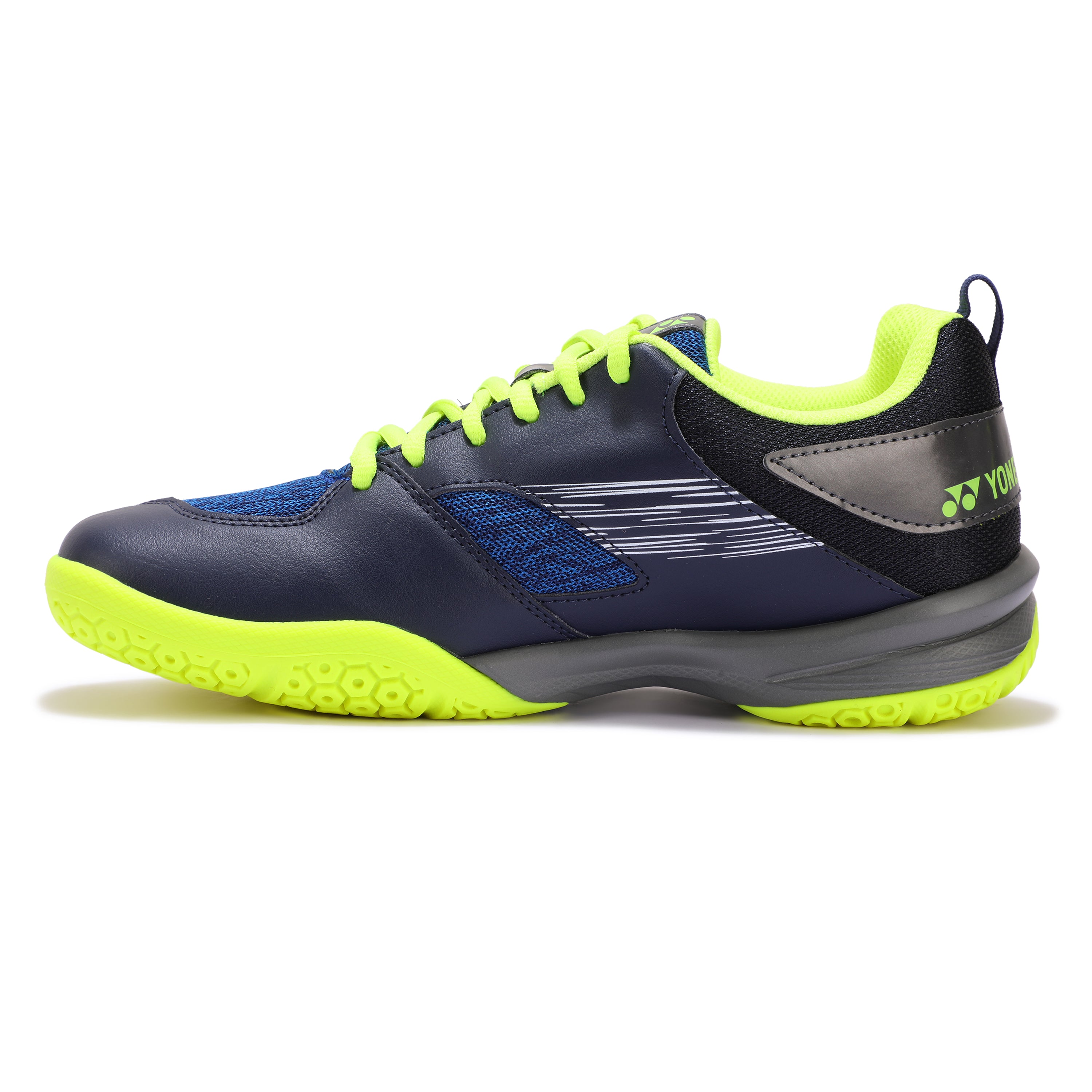 Yonex Shb 37Ex Power Cushion Wide Badminton Shoe (Navy Yellow)