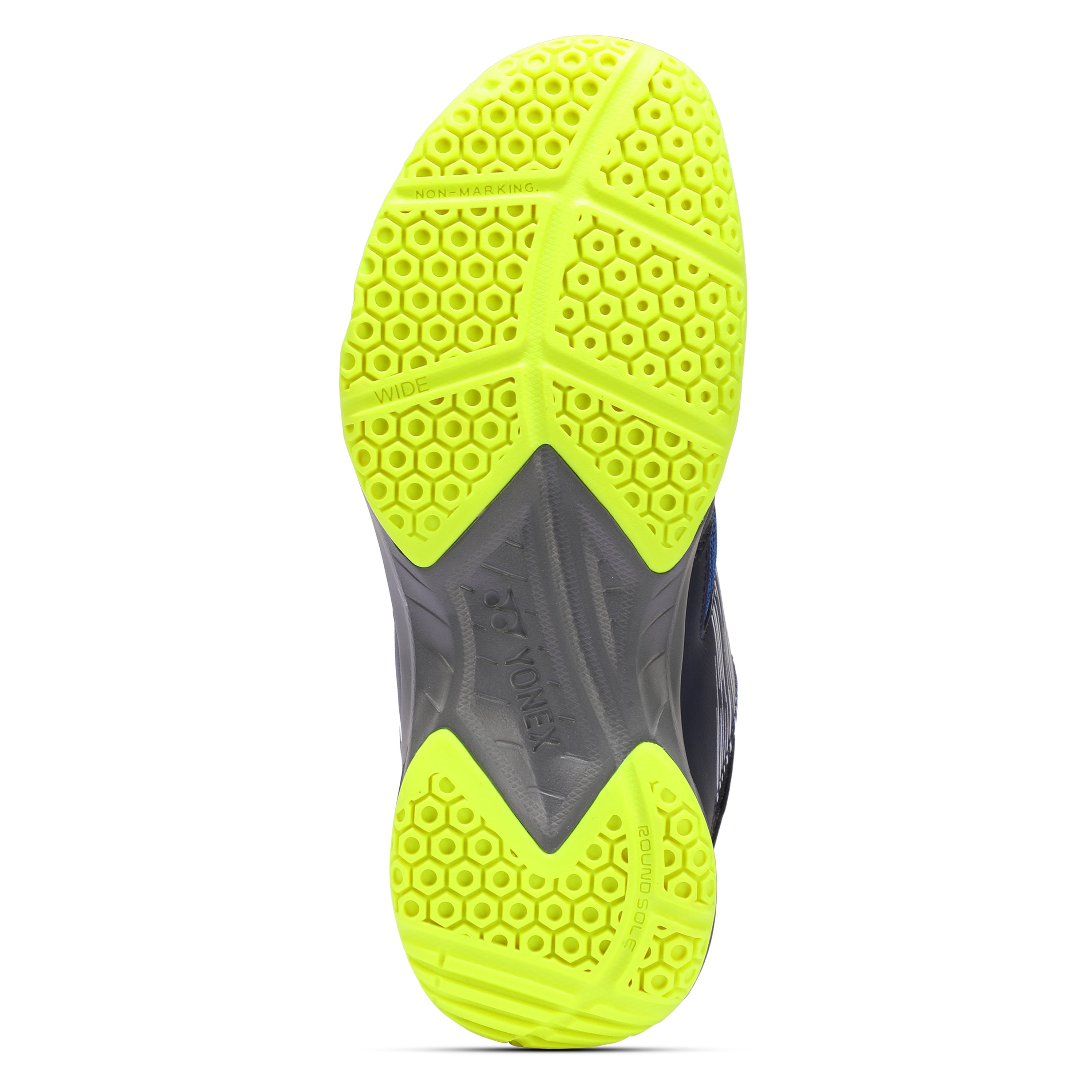 Yonex Shb 37Ex Power Cushion Wide Badminton Shoe (Navy Yellow)