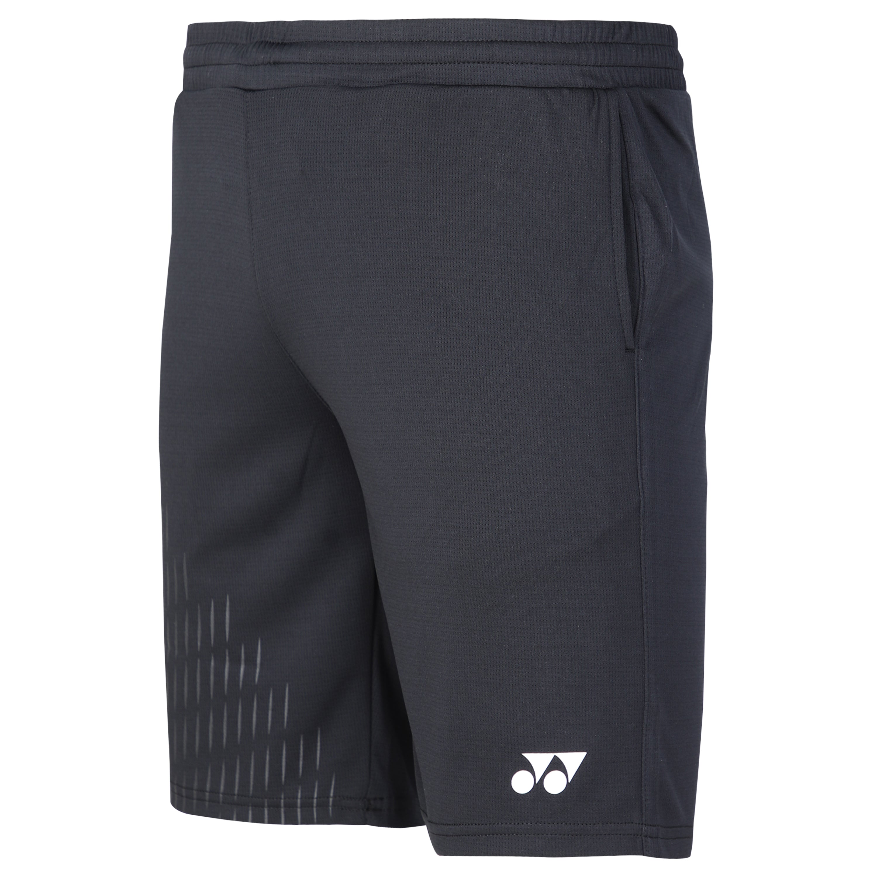 Yonex 1989 Mens Short Apparel JET BLACK WHITE