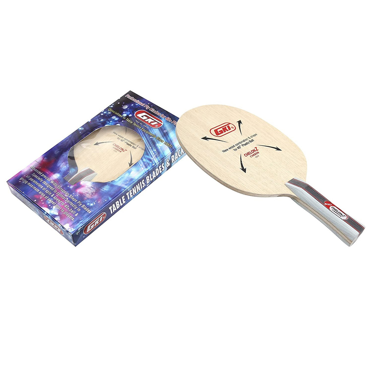GKI Chelonz Carbon Table Tennis Ply Blade OllSport